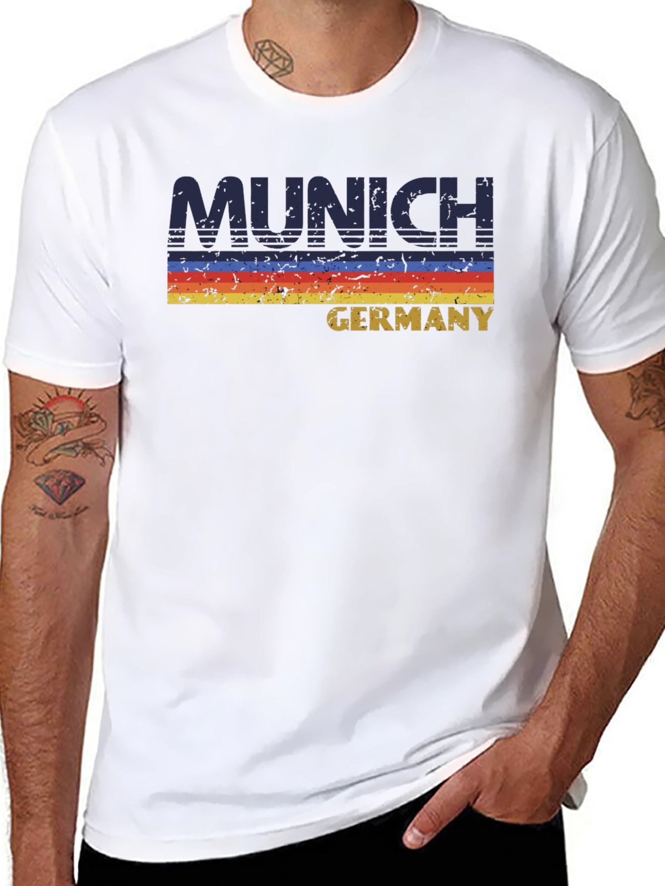 Munich Germany Retro Style T-Shirt