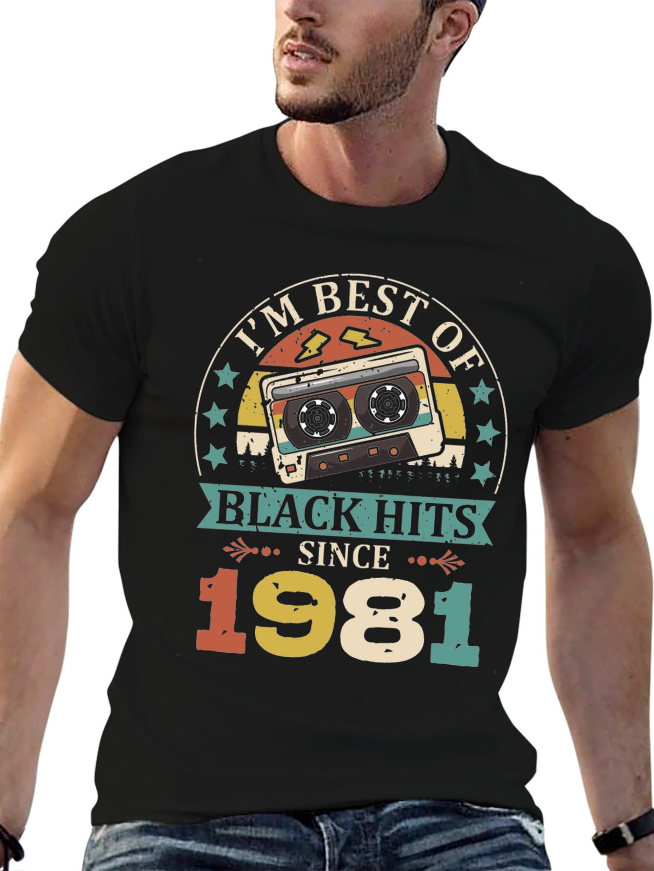 Best of Black Hits 1981 Cassette Graphic Tee