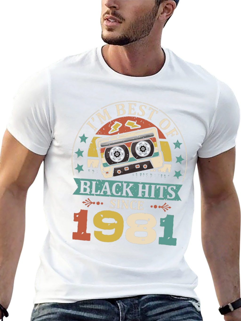 Best of Black Hits 1981 Cassette Graphic Tee