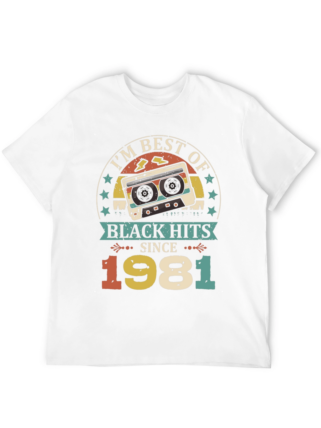 Best of Black Hits 1981 Cassette Graphic Tee