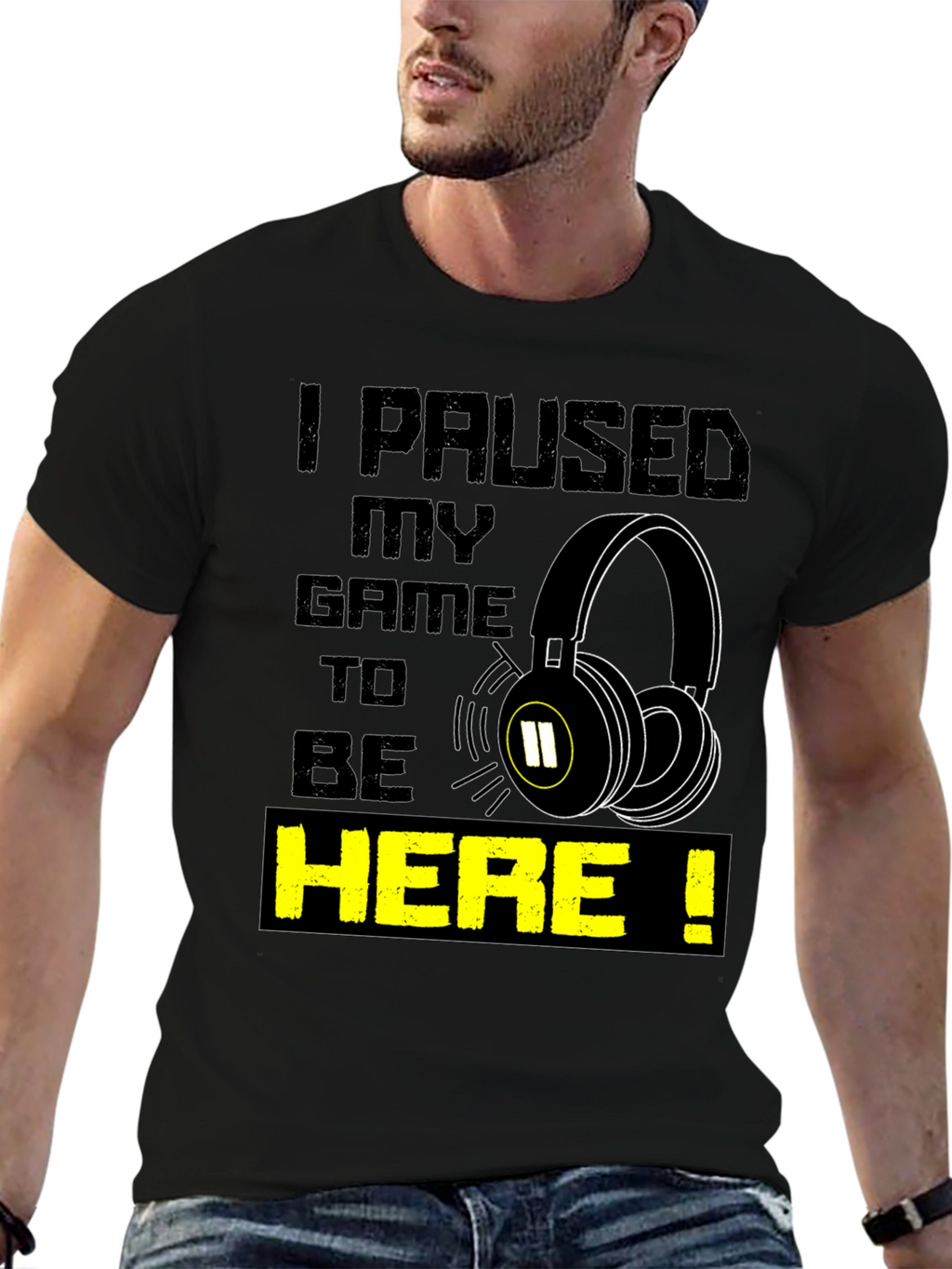 Gamer T-Shirt - I Paused My Game