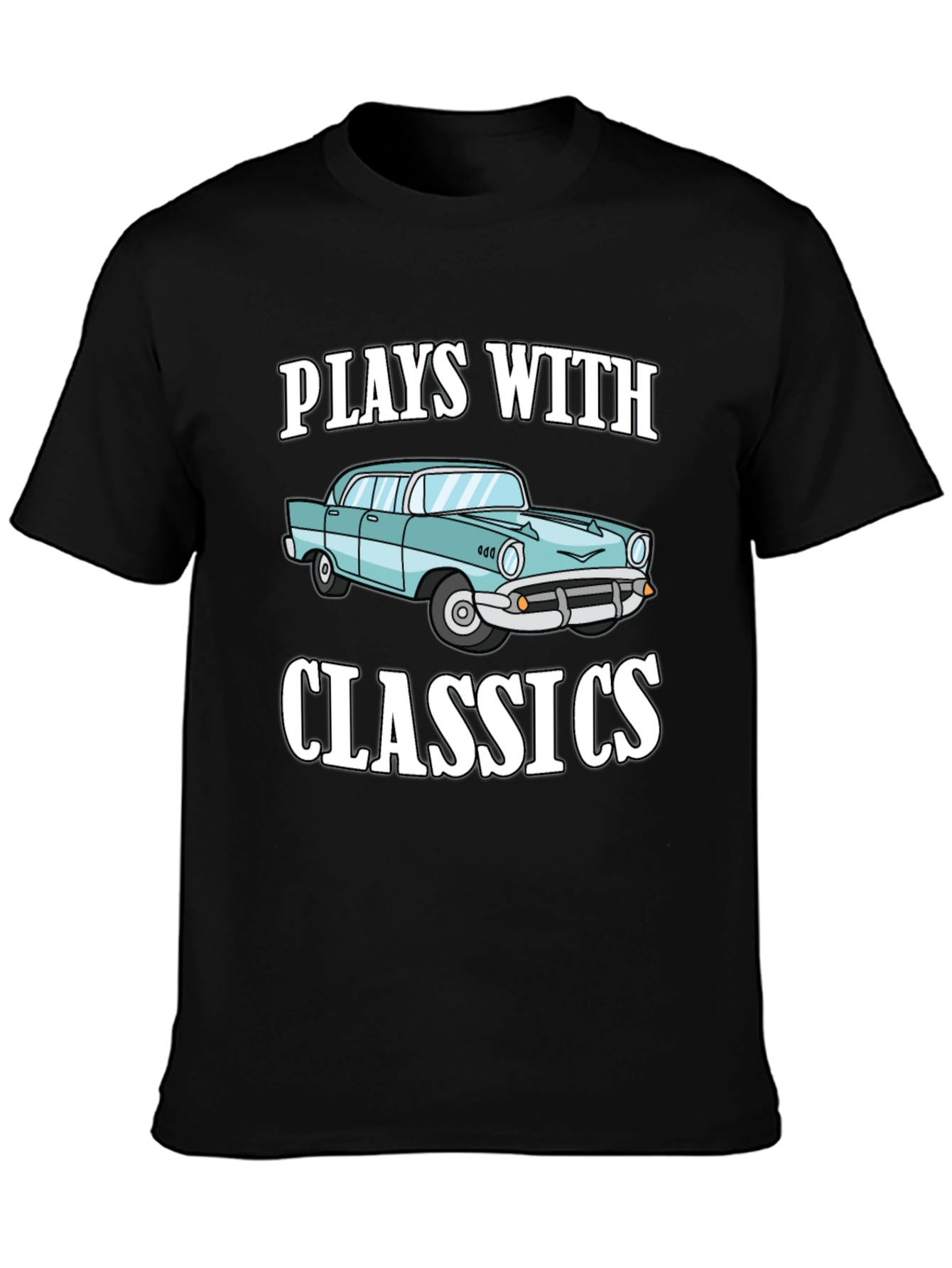 Plays with Classics Car Graphic T-Shirt