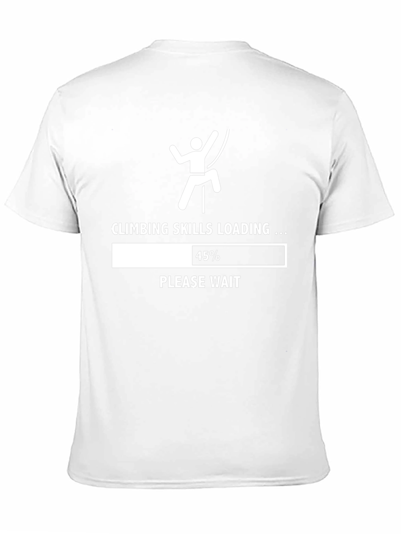 Climbing Skills Loading T-Shirt - Funny Rock Climbing Tee