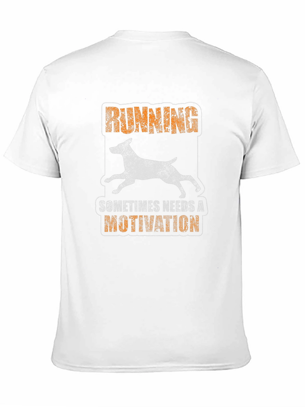 Running Motivation Dog Graphic T-Shirt