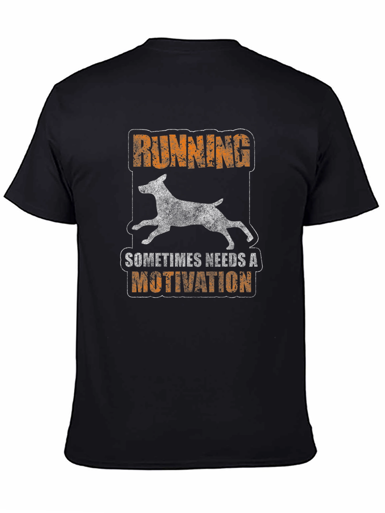 Running Motivation Dog Graphic T-Shirt