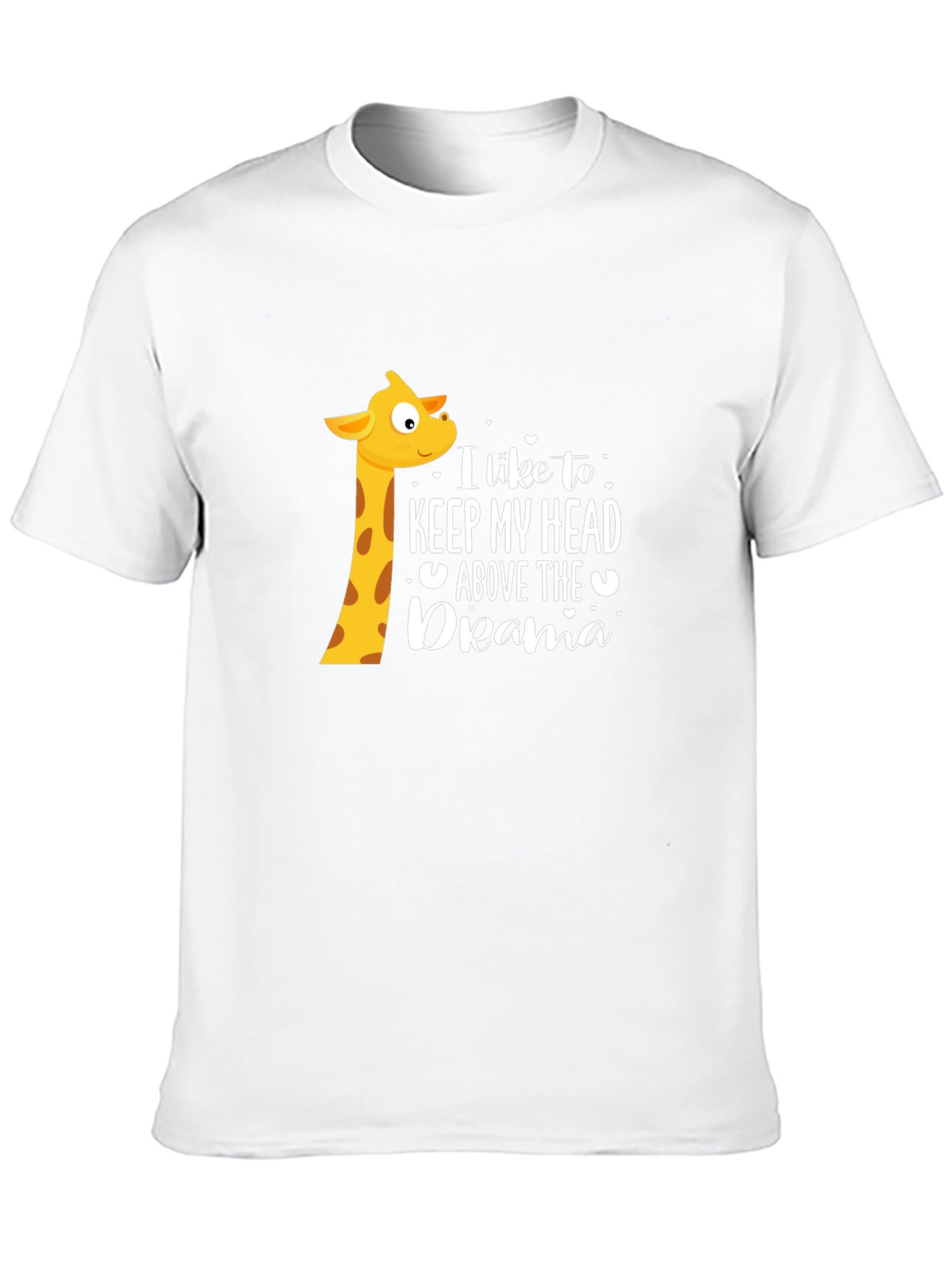 Keep My Head Above The Drama Giraffe T-Shirt
