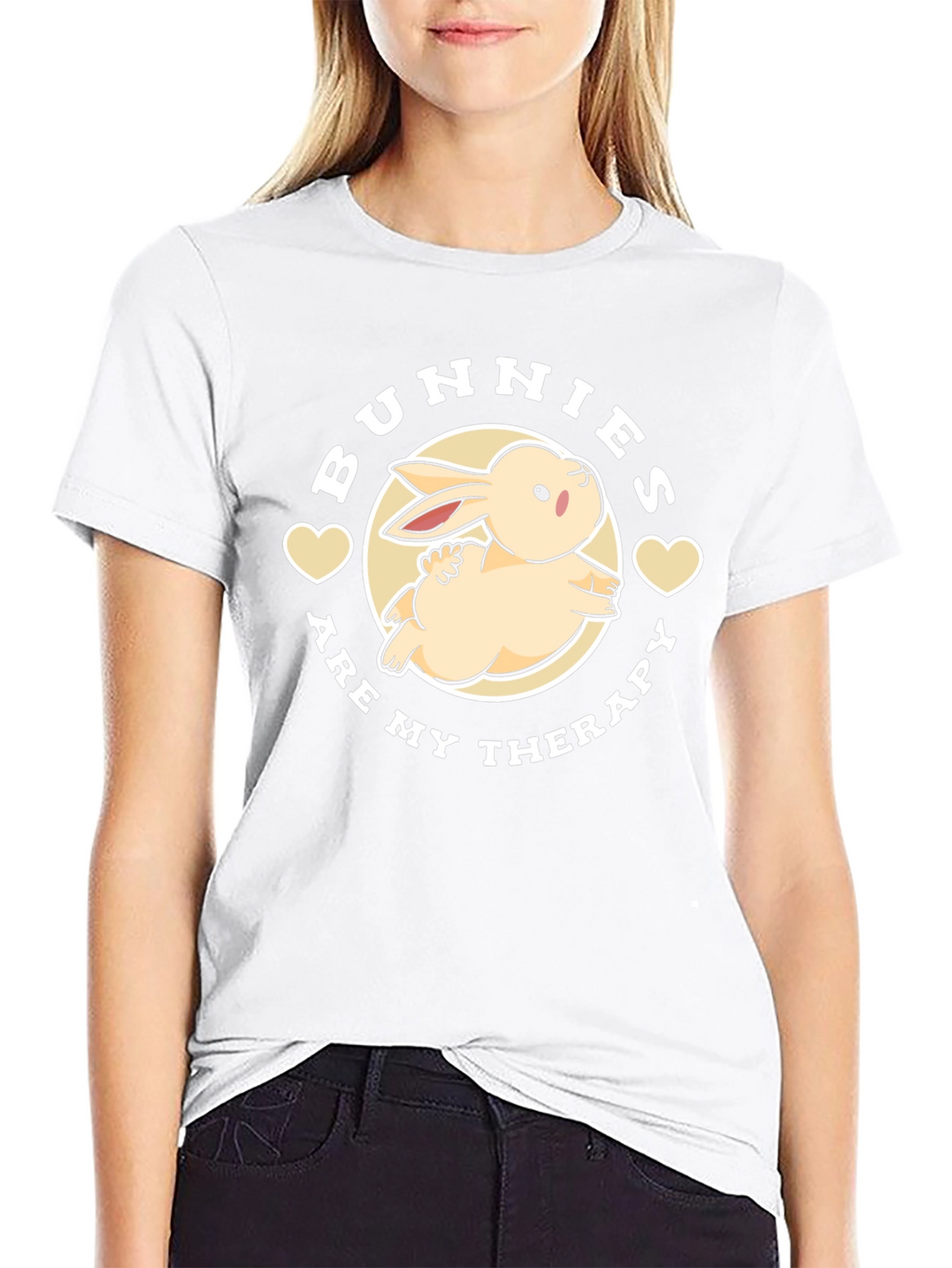 Bunnies Are My Therapy T-Shirt