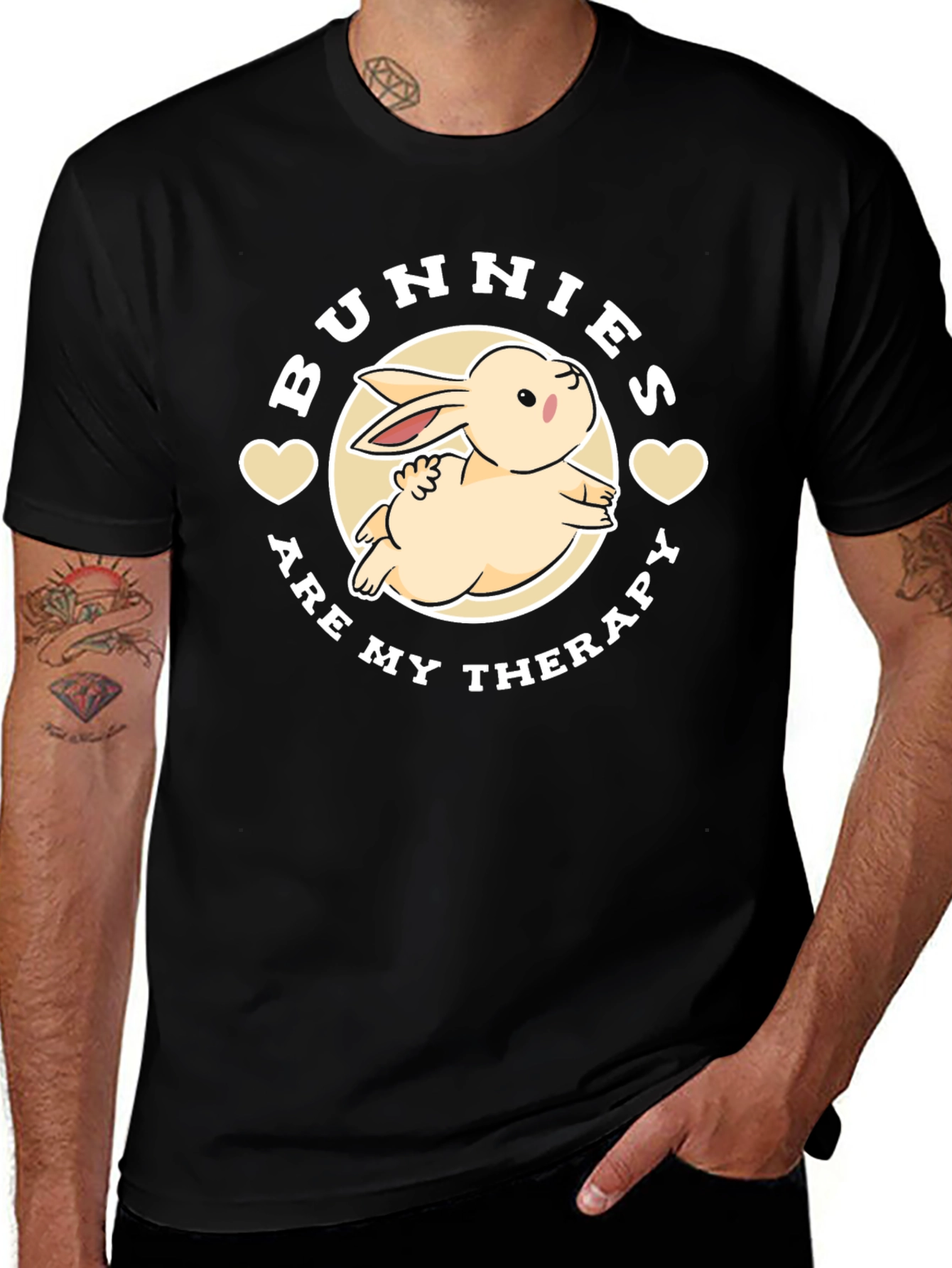 Bunnies Are My Therapy T-Shirt
