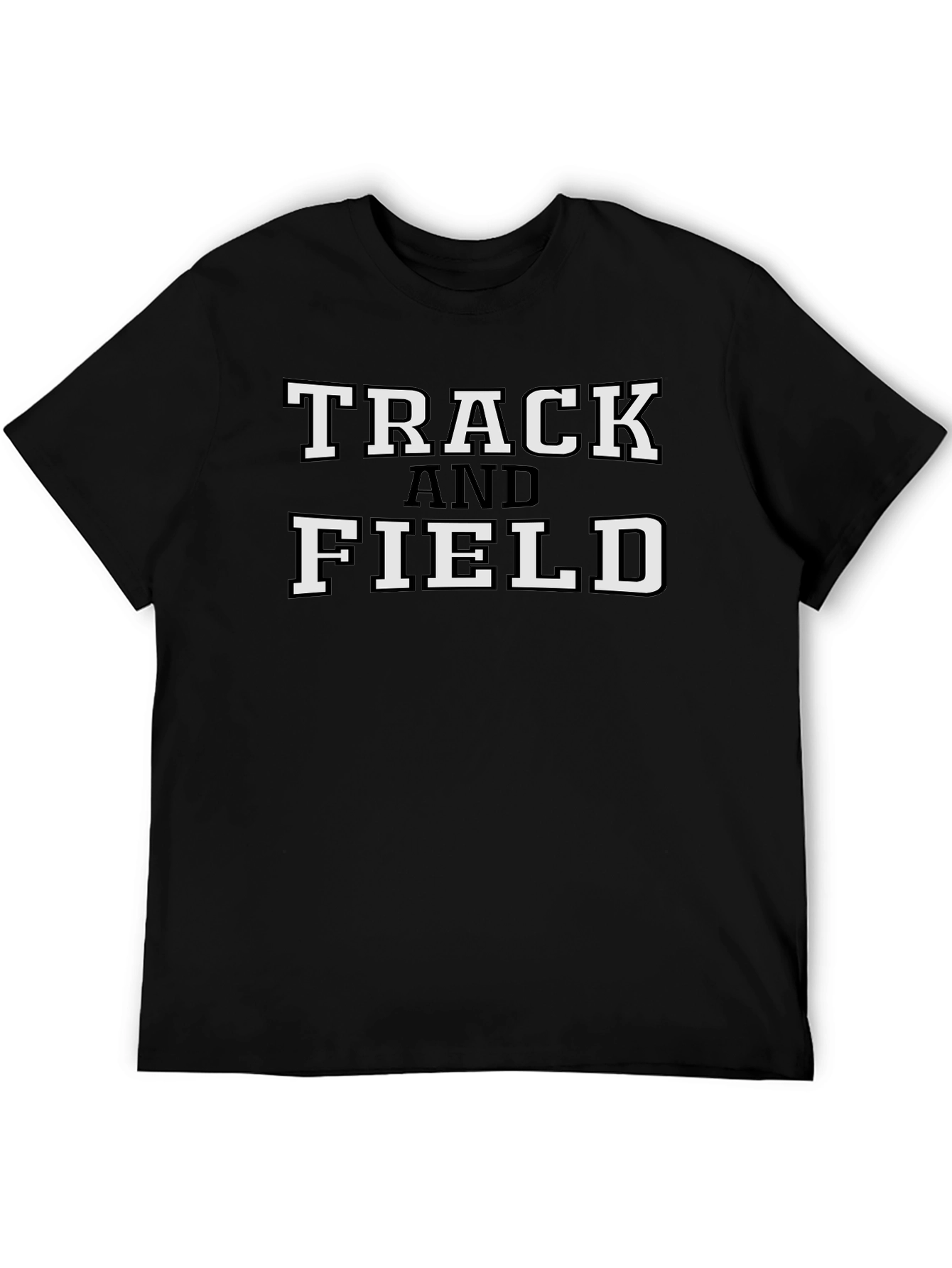 Track and Field Graphic T-Shirt - Sporty & Stylish