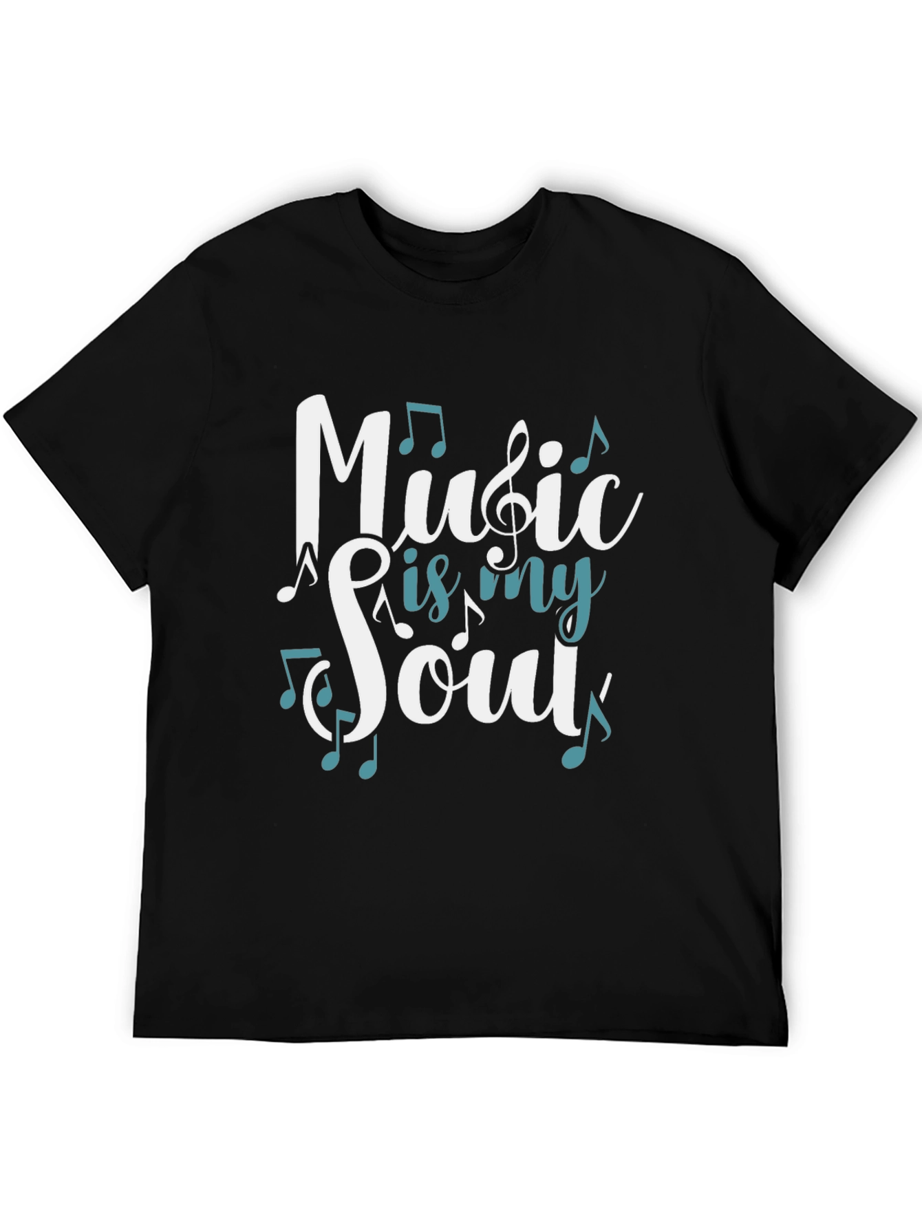 Music is My Soul Graphic T-Shirt