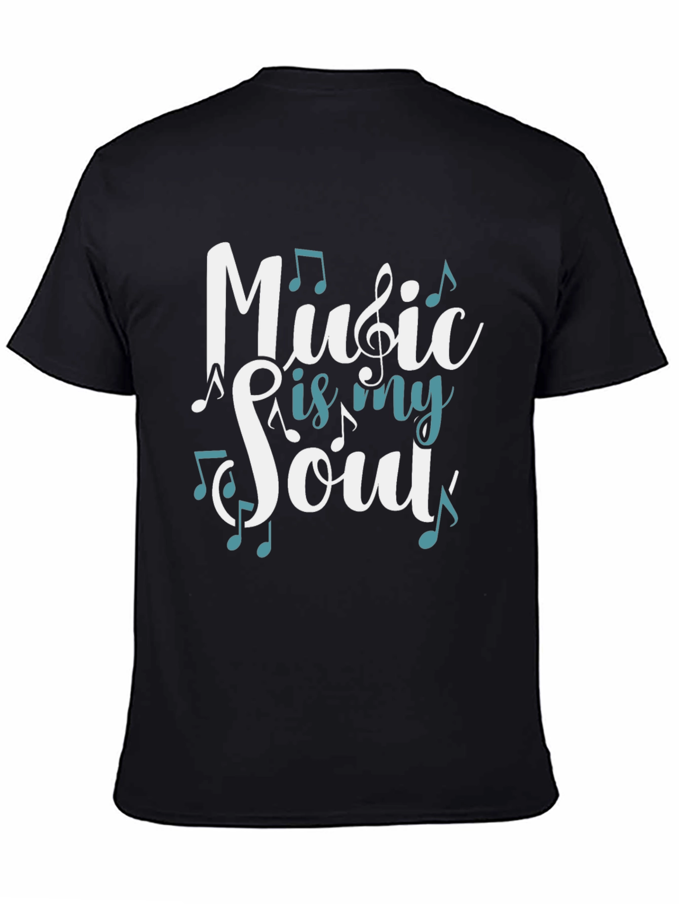 Music is My Soul Graphic T-Shirt