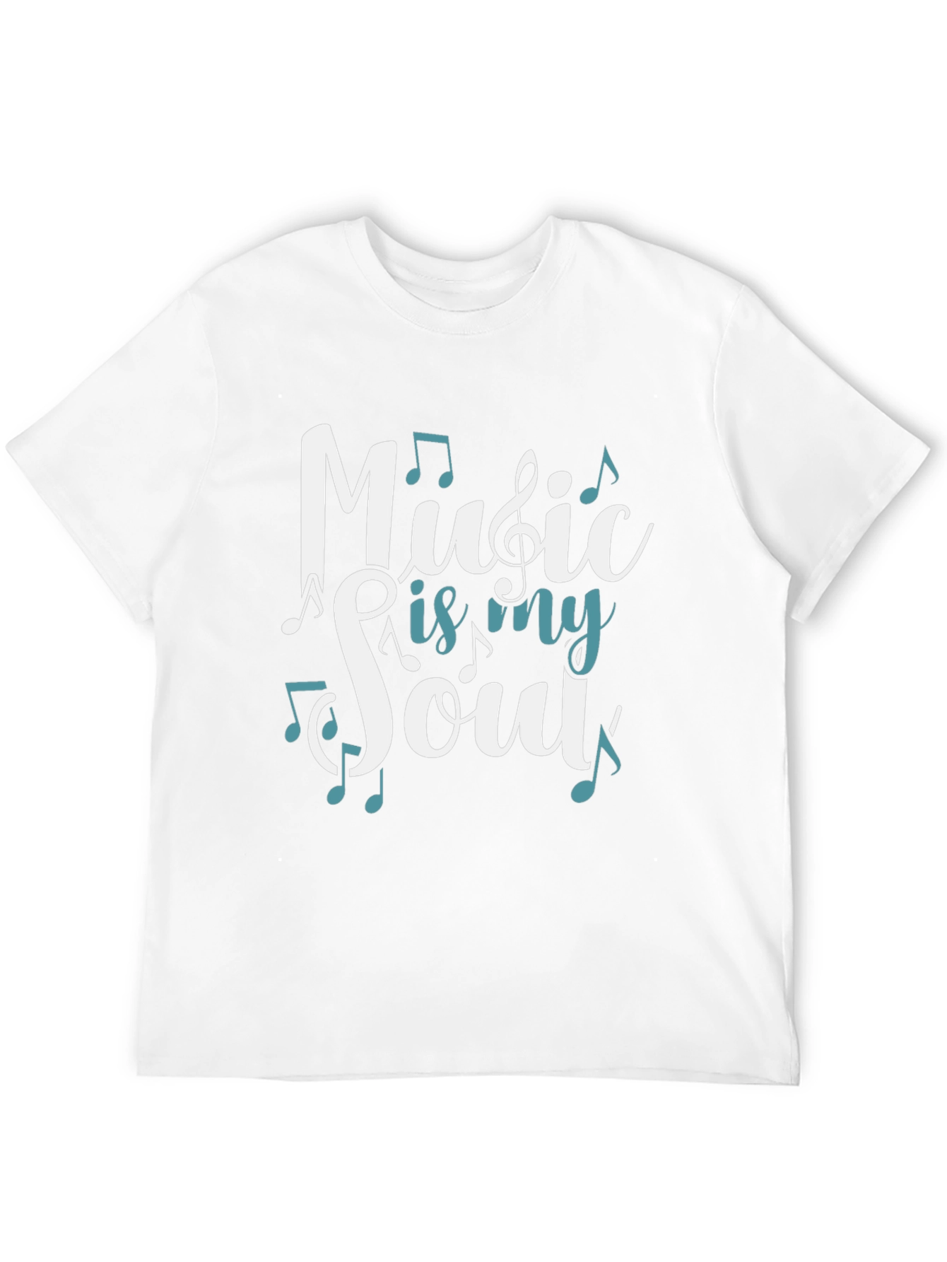 Music is My Soul Graphic T-Shirt