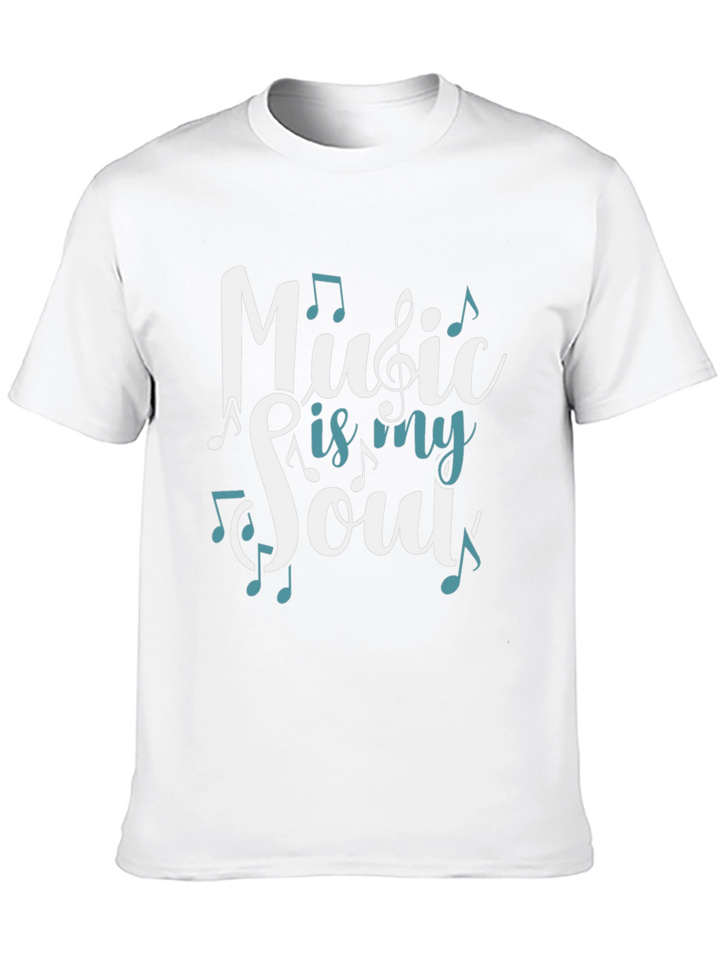Music is My Soul Graphic T-Shirt