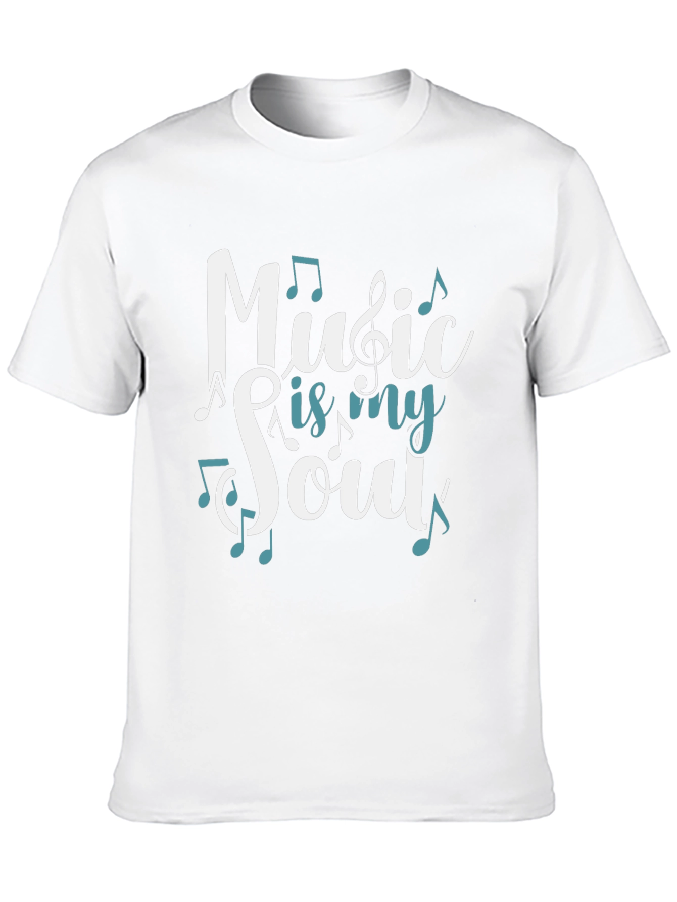 Music is My Soul Graphic T-Shirt