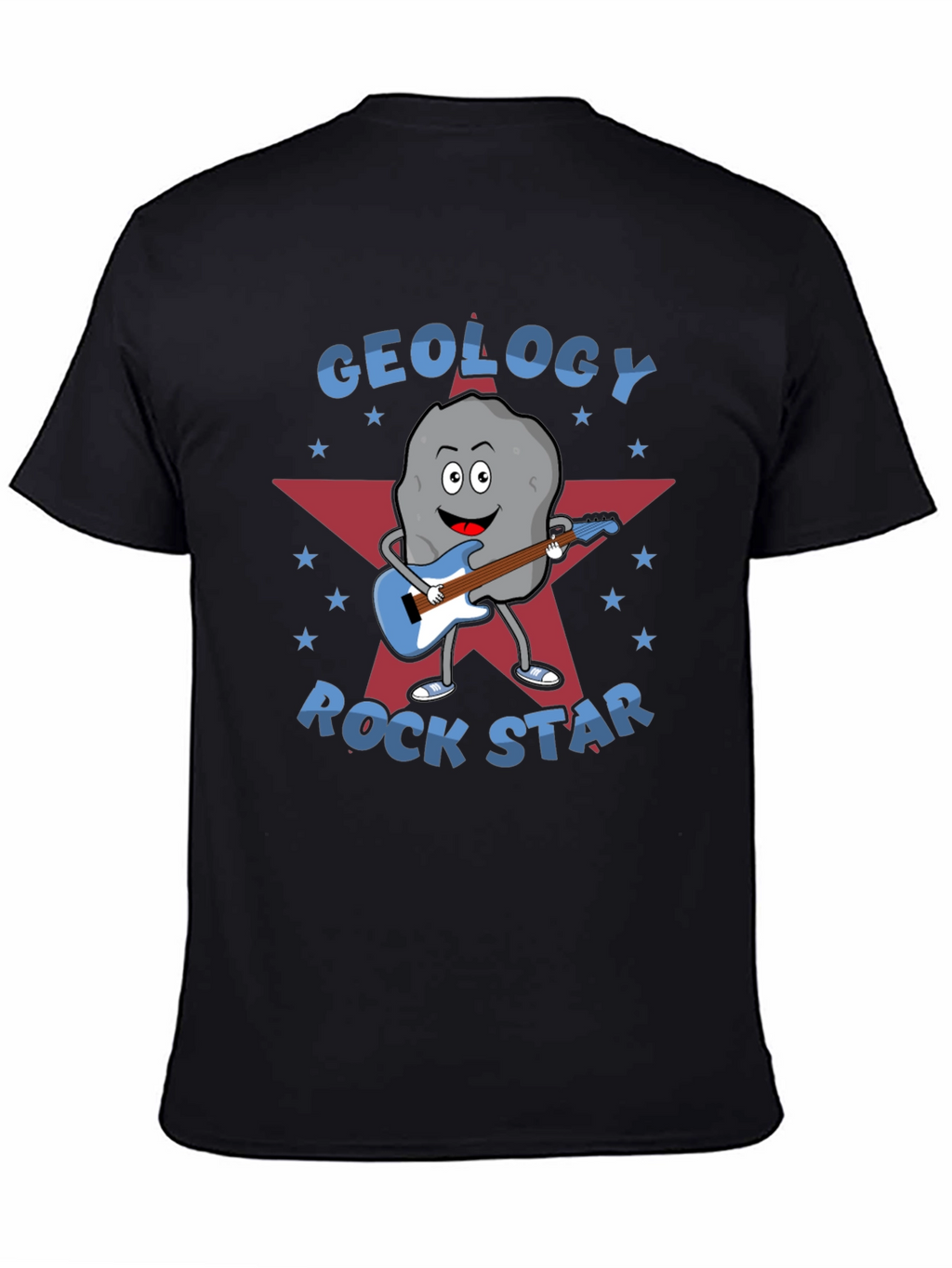 Geology Rock Star Graphic T-Shirt