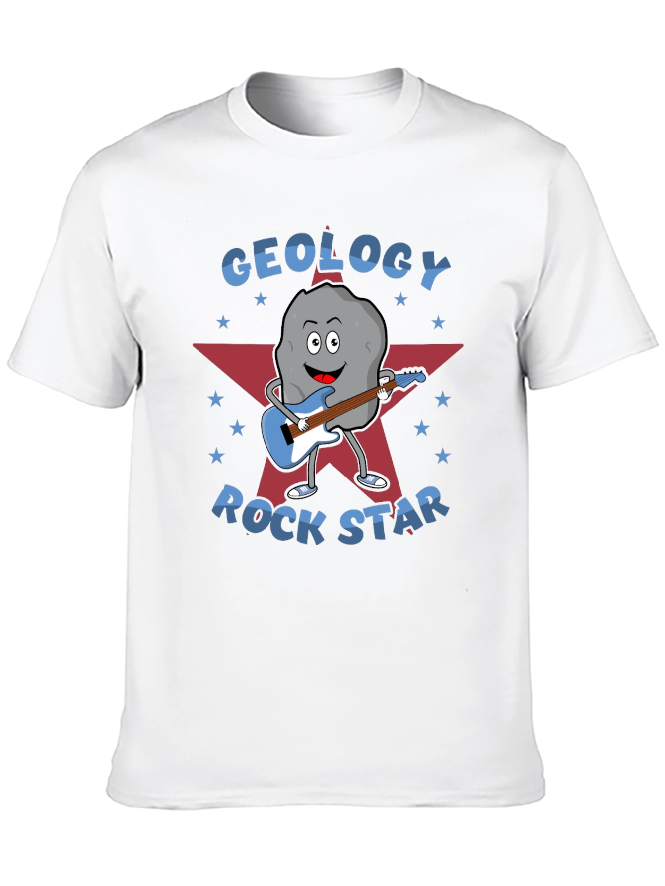 Geology Rock Star Graphic T-Shirt