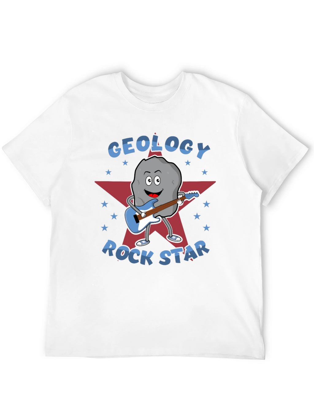 Geology Rock Star Graphic T-Shirt