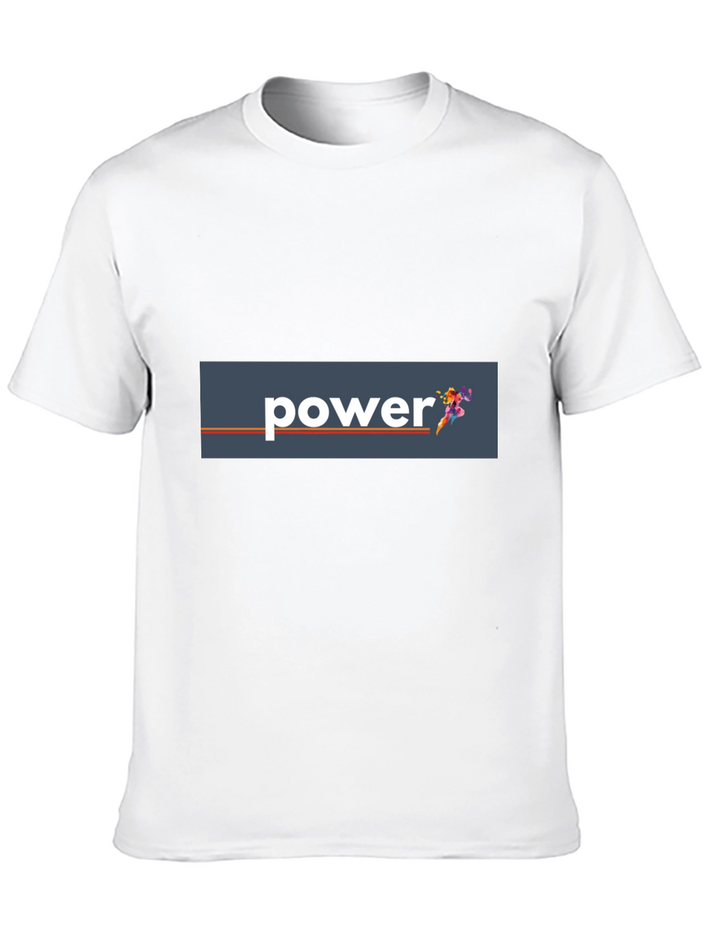 Power Graphic Tee - Mens Black T-Shirt