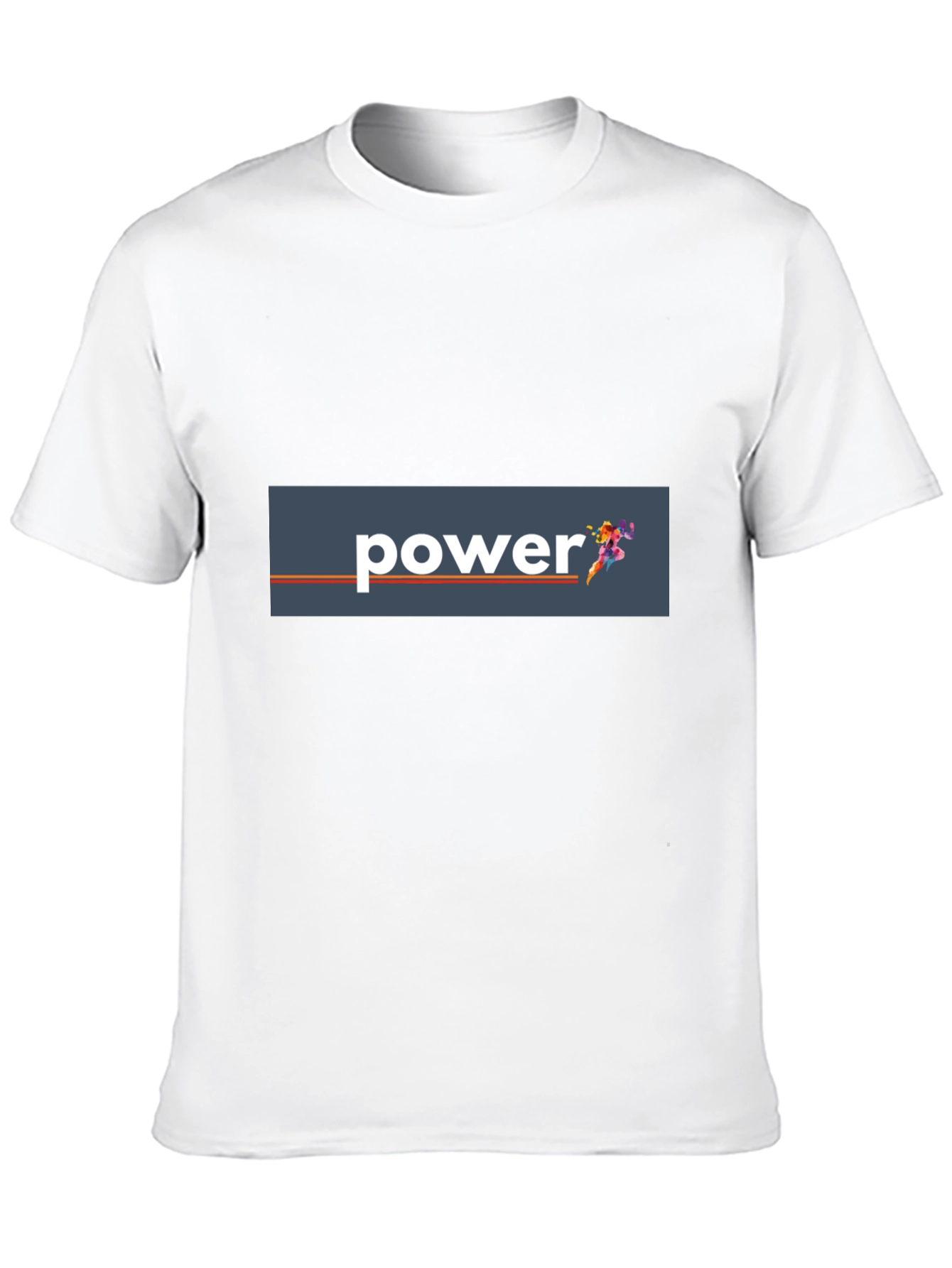 Power Graphic Tee - Mens Black T-Shirt