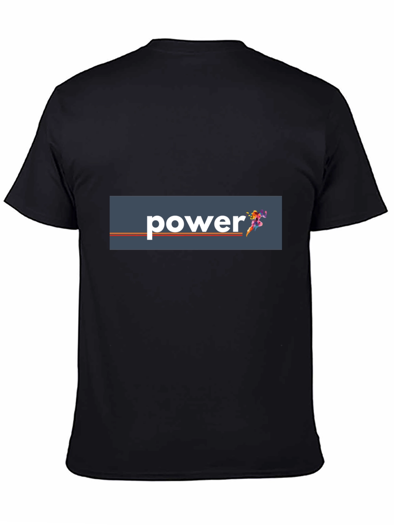 Power Graphic Tee - Mens Black T-Shirt