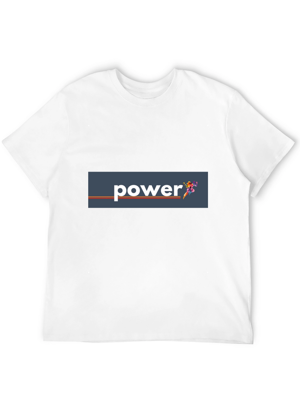 Power Graphic Tee - Mens Black T-Shirt