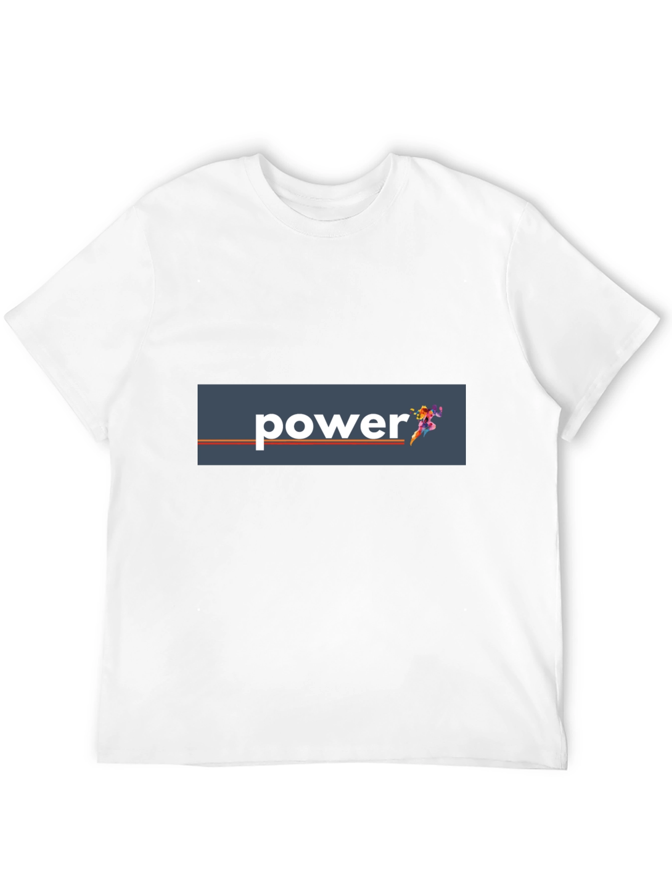 Power Graphic Tee - Mens Black T-Shirt