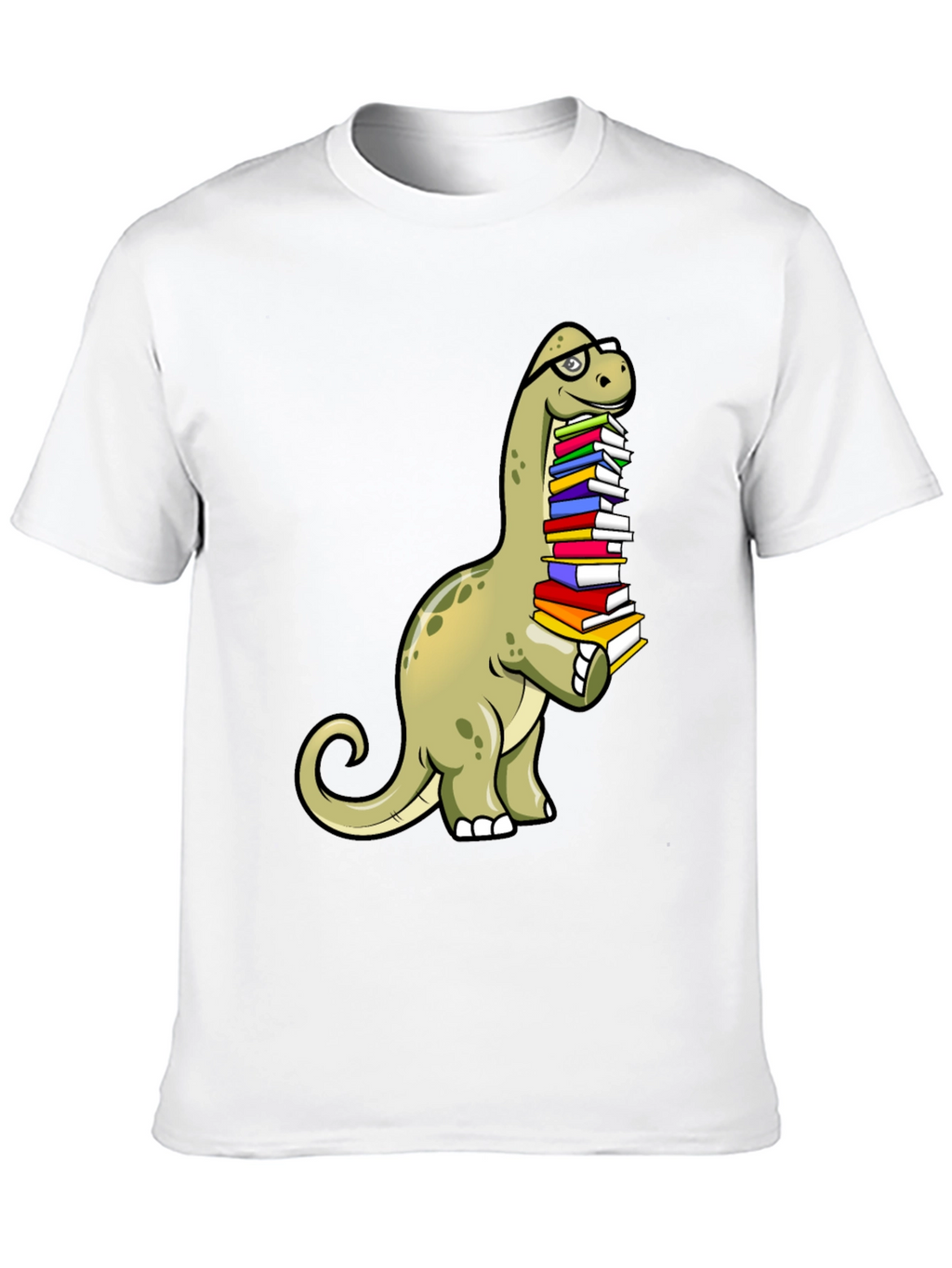 Dino Reader T-Shirt: Bookworm Brontosaurus