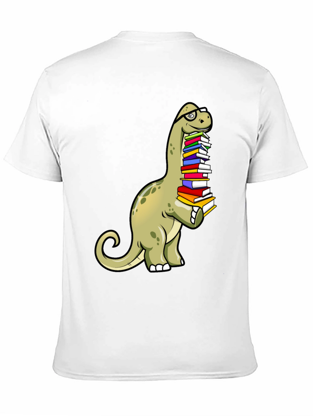 Dino Reader T-Shirt: Bookworm Brontosaurus