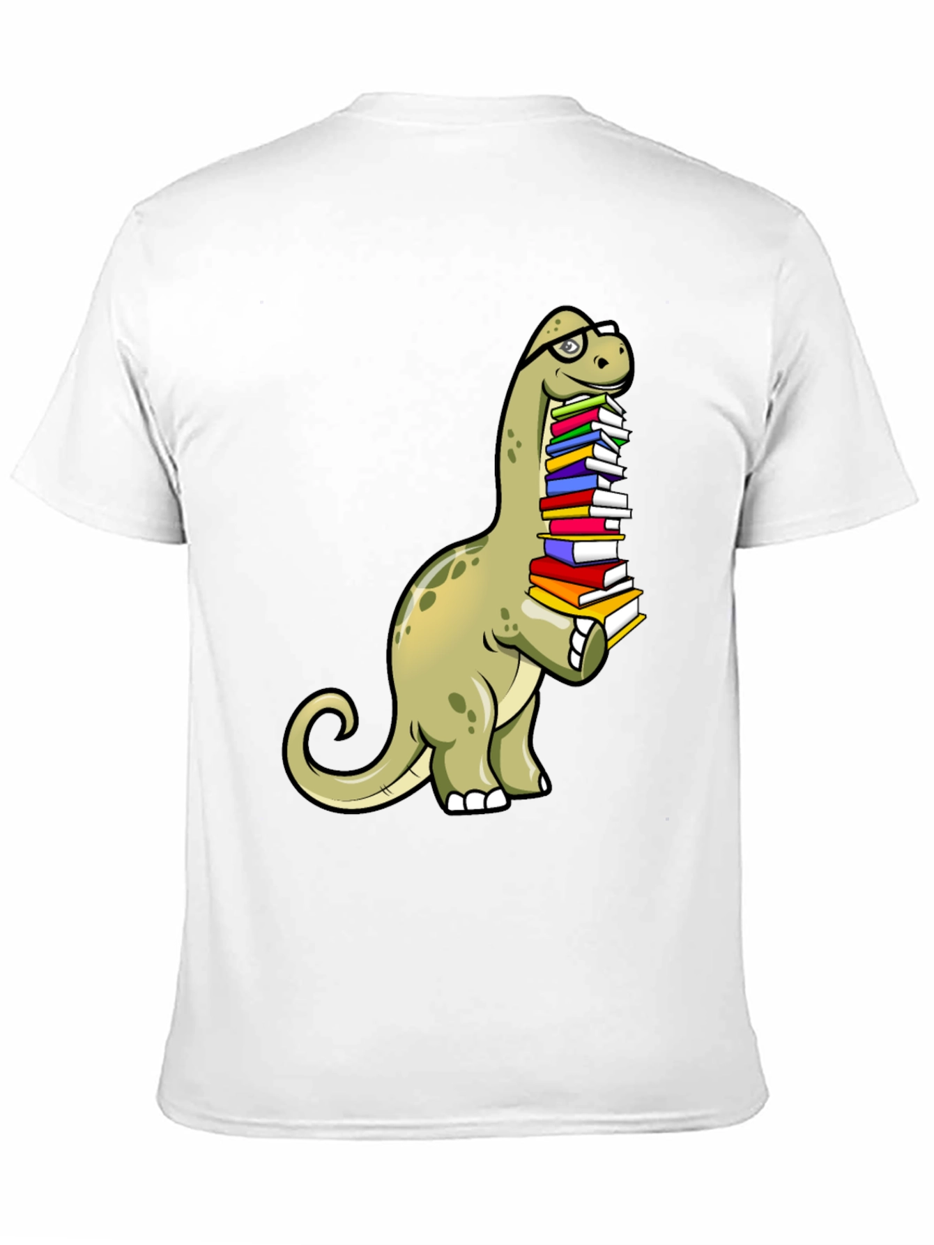 Dino Reader T-Shirt: Bookworm Brontosaurus