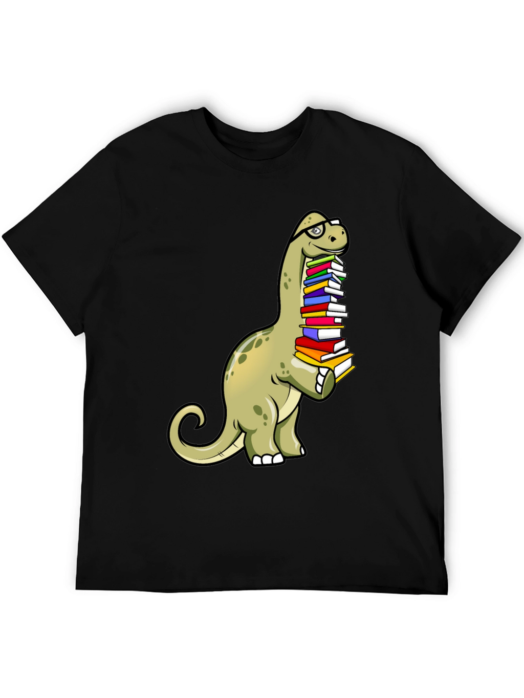 Dino Reader T-Shirt: Bookworm Brontosaurus