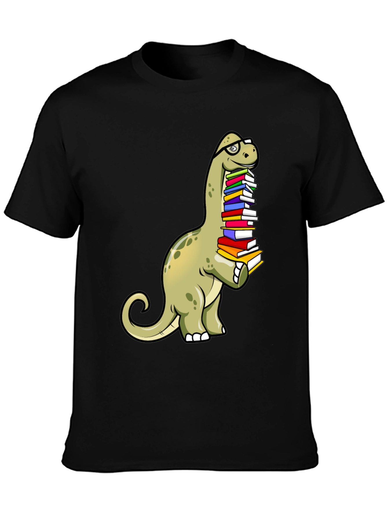 Dino Reader T-Shirt: Bookworm Brontosaurus
