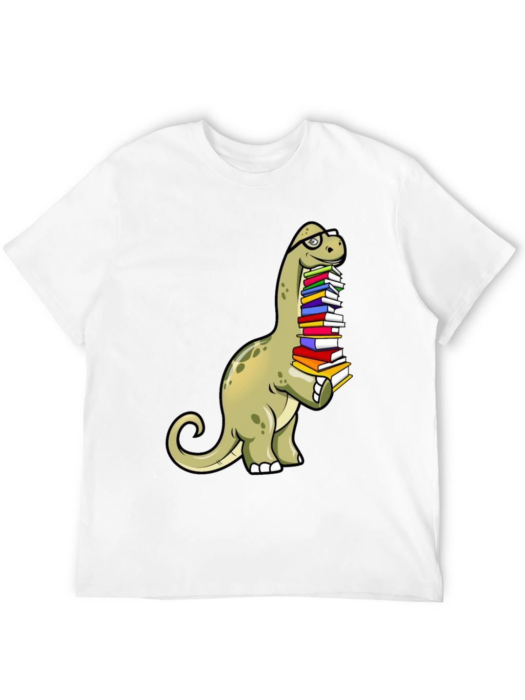 Dino Reader T-Shirt: Bookworm Brontosaurus