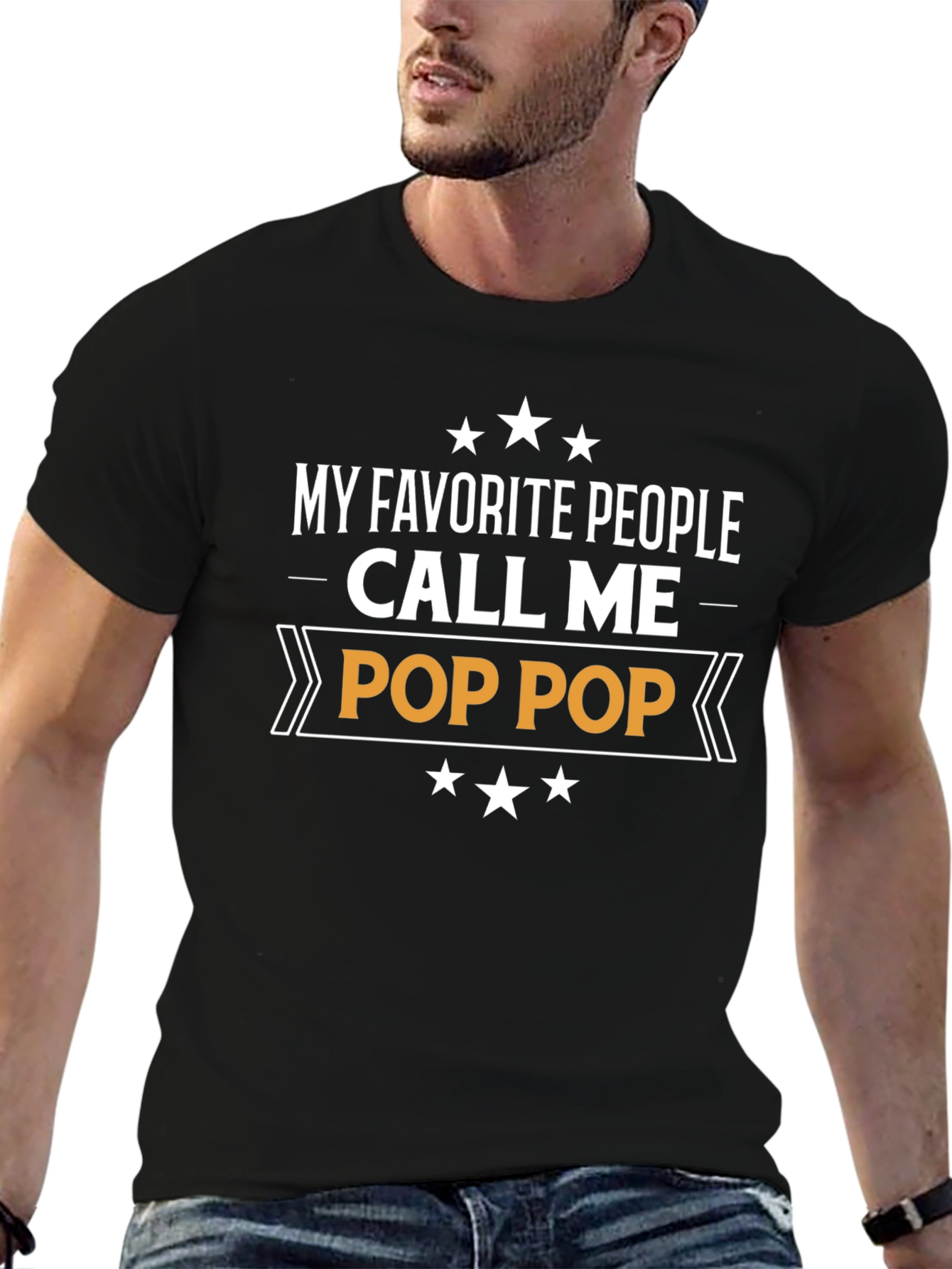 Pop Pop T-Shirt - My Favorite People Call Me