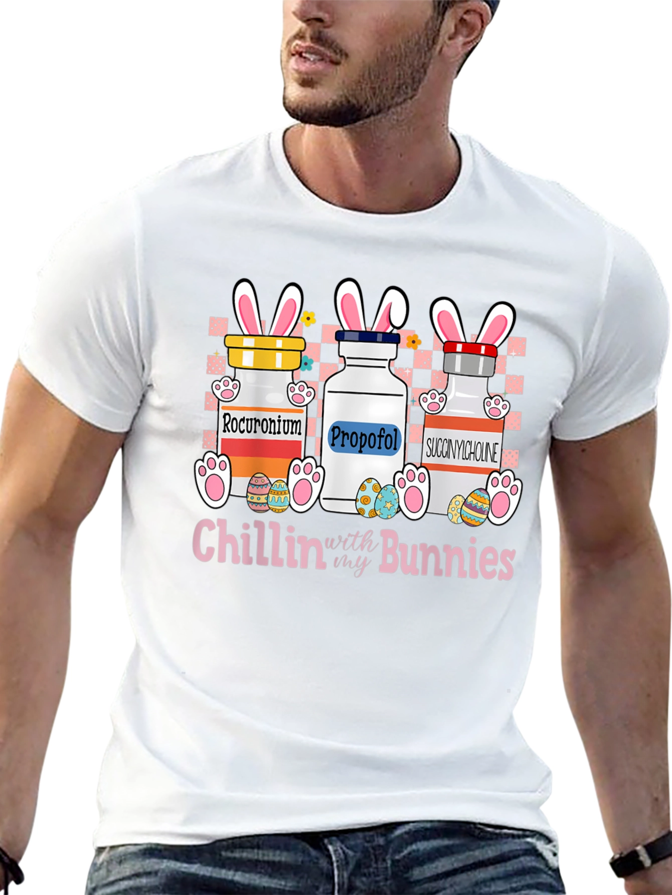 Chillin with My Bunnies Easter T-Shirt