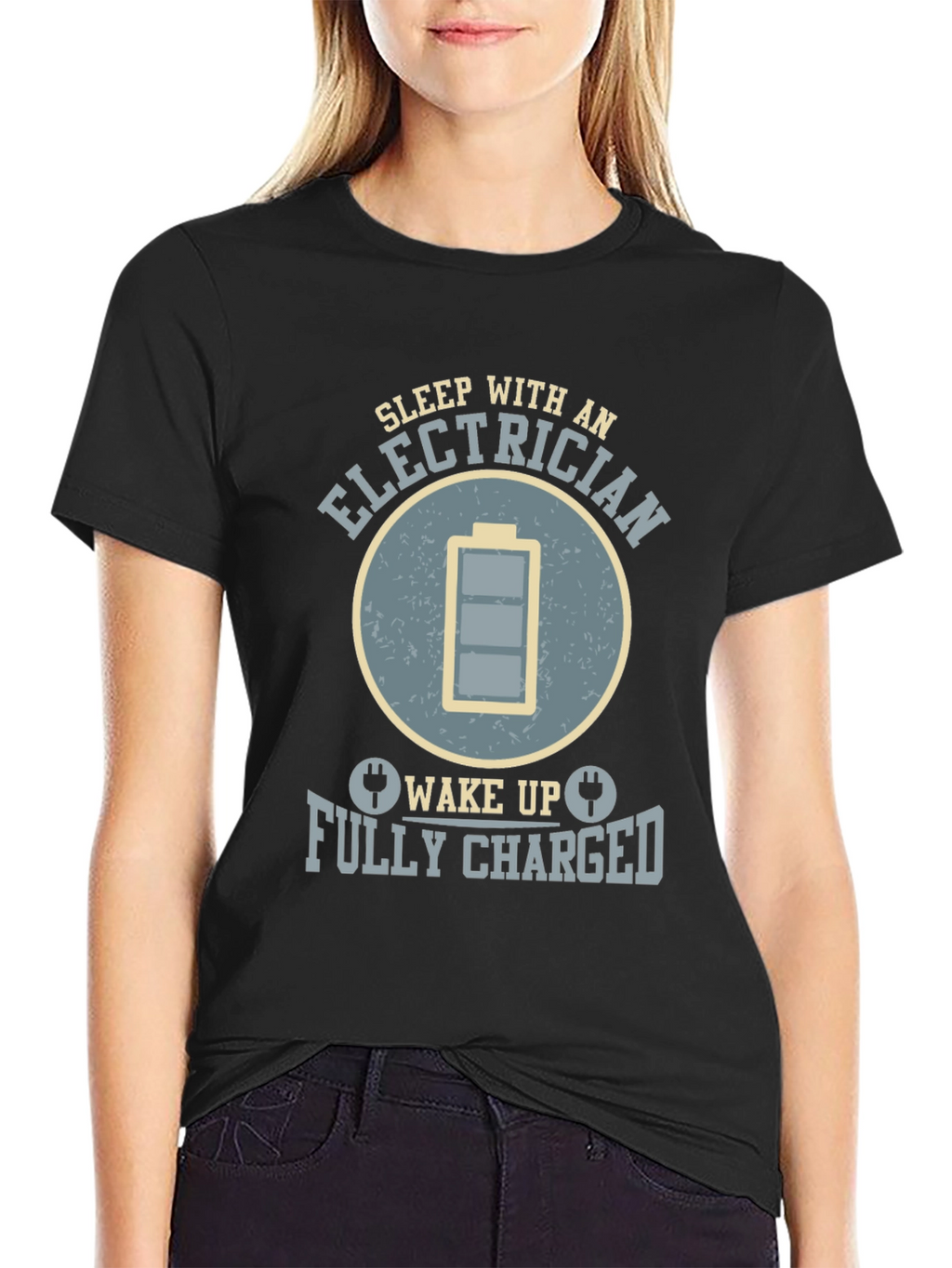 Electrician Humor Graphic T-Shirt