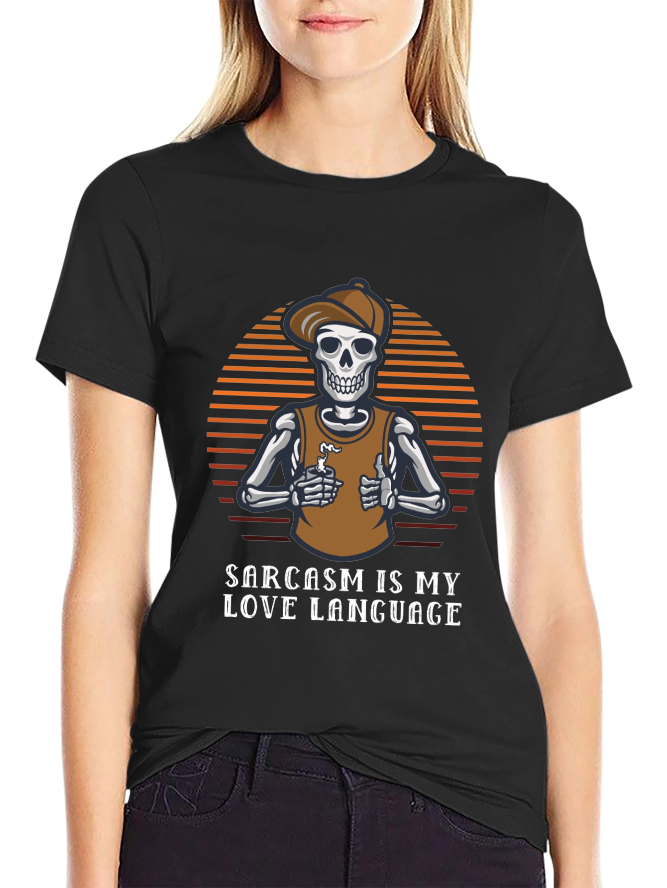 Sarcasm Skeleton T-Shirt