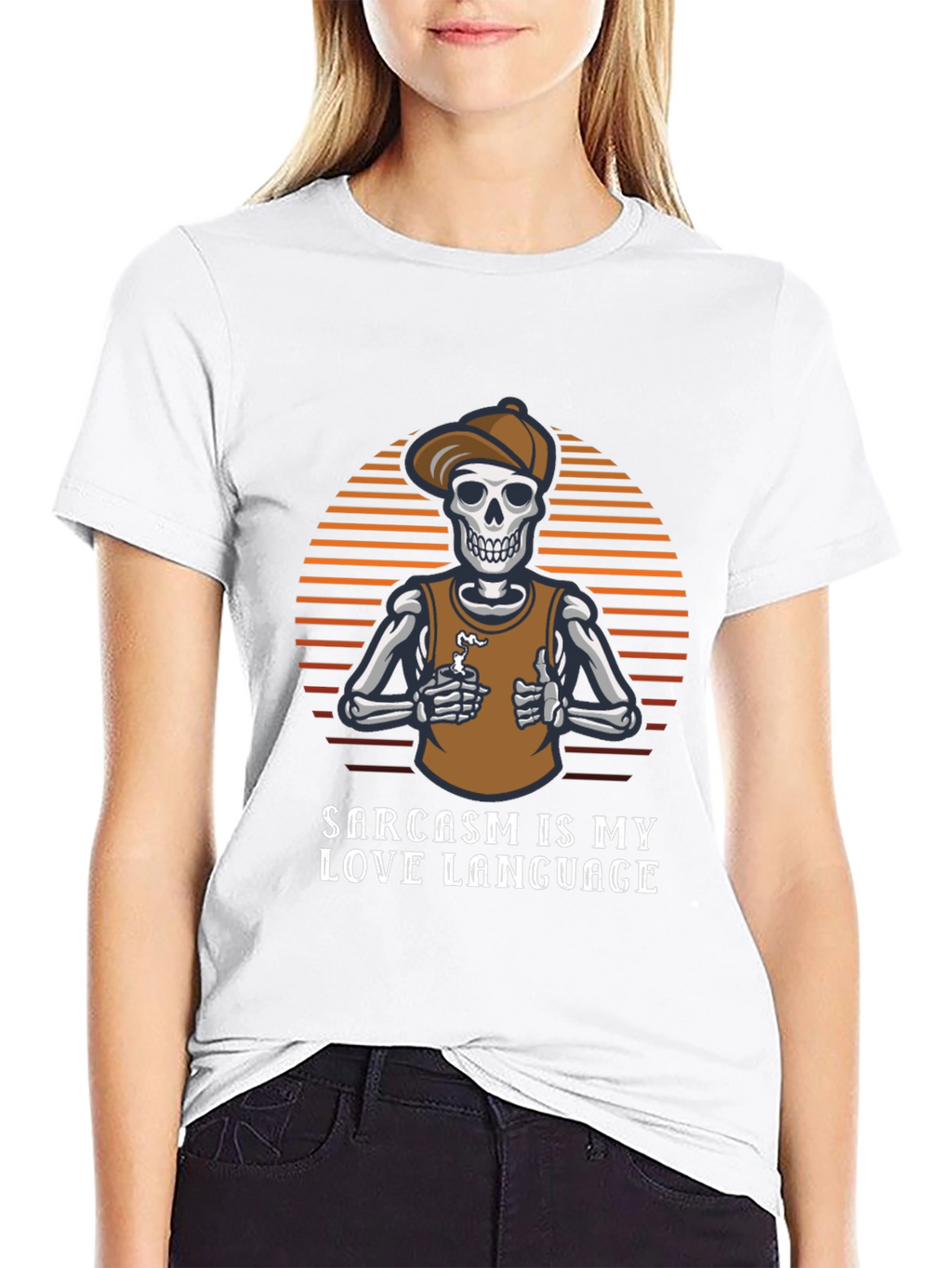 Sarcasm Skeleton T-Shirt