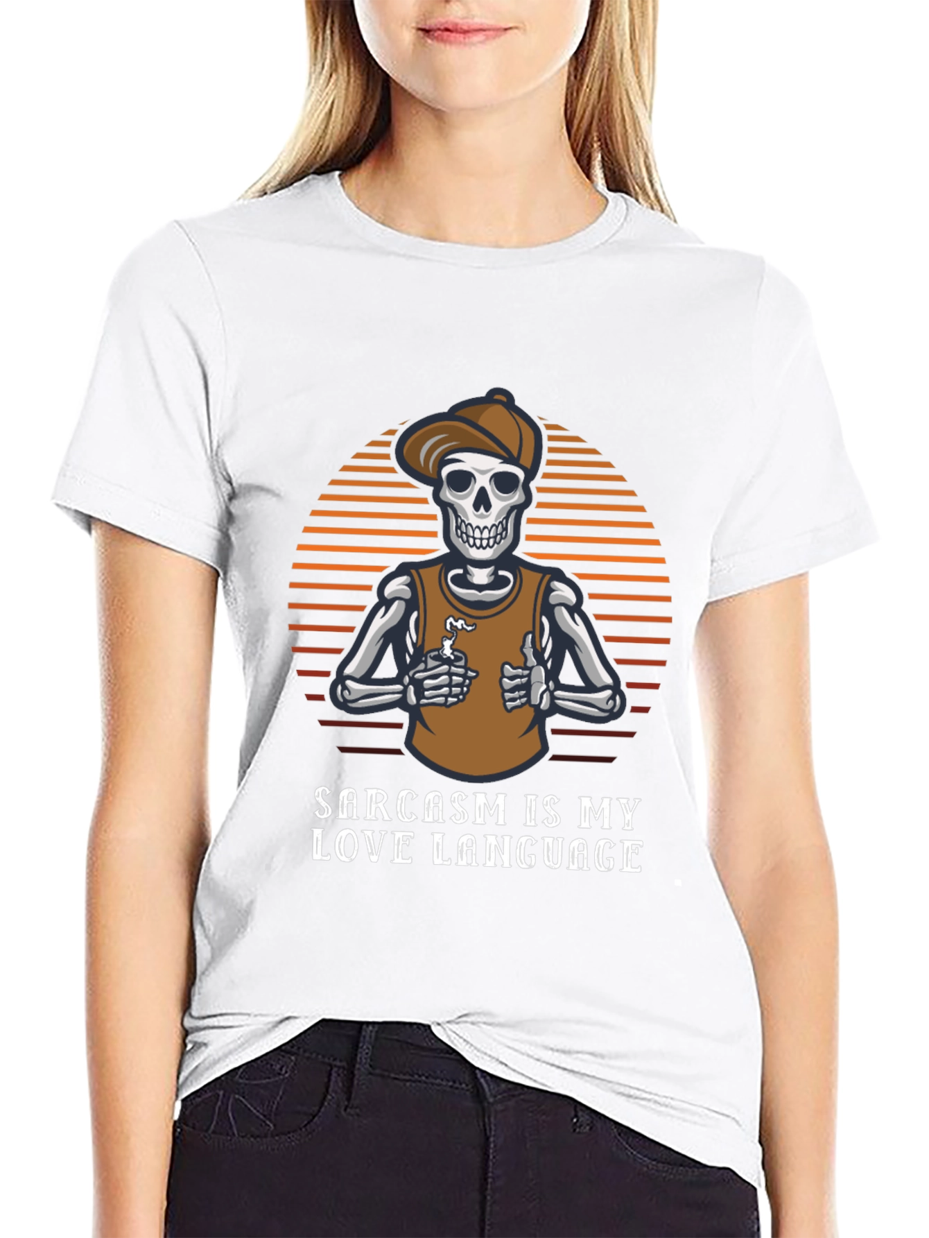 Sarcasm Skeleton T-Shirt