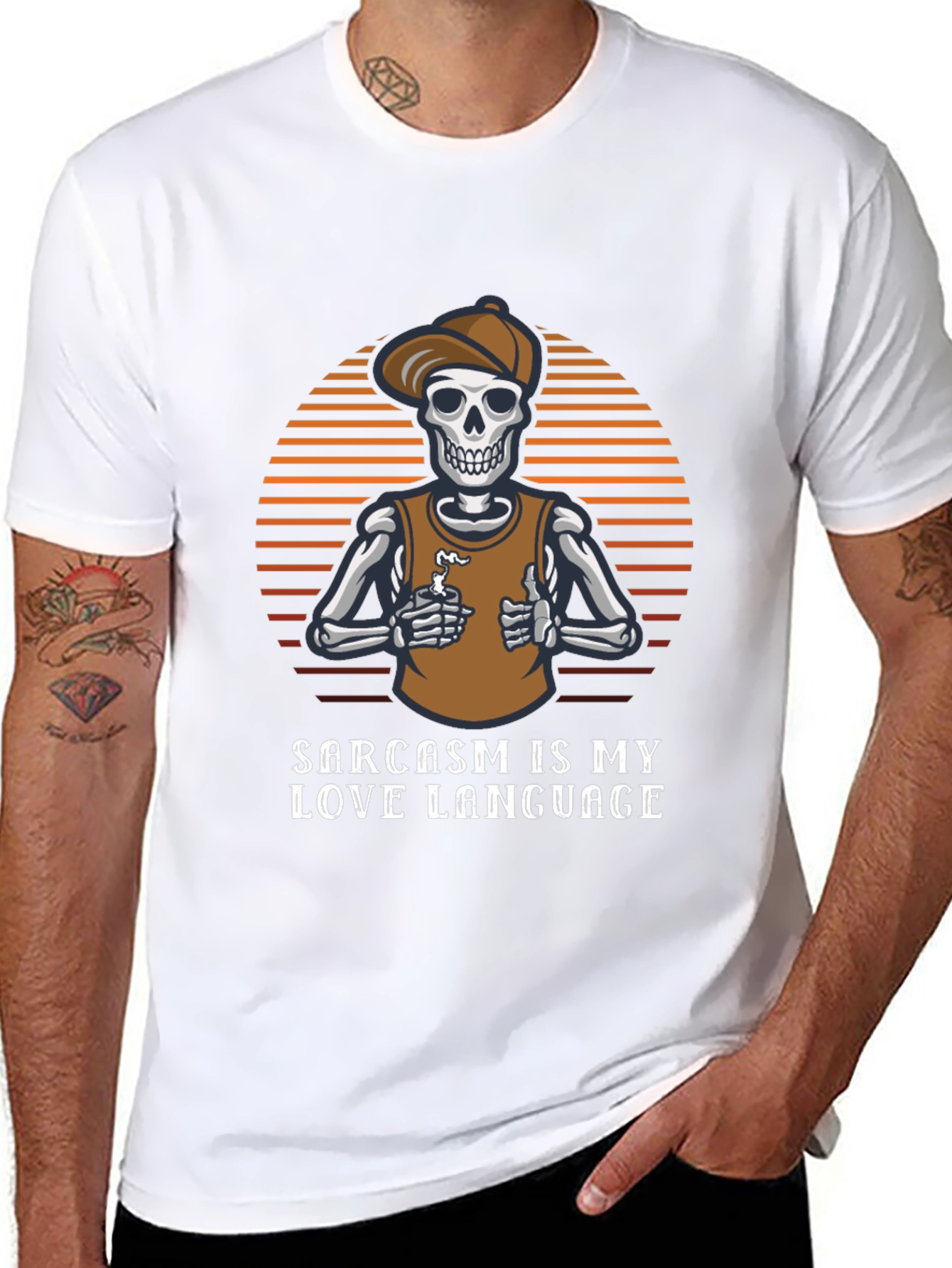Sarcasm Skeleton T-Shirt