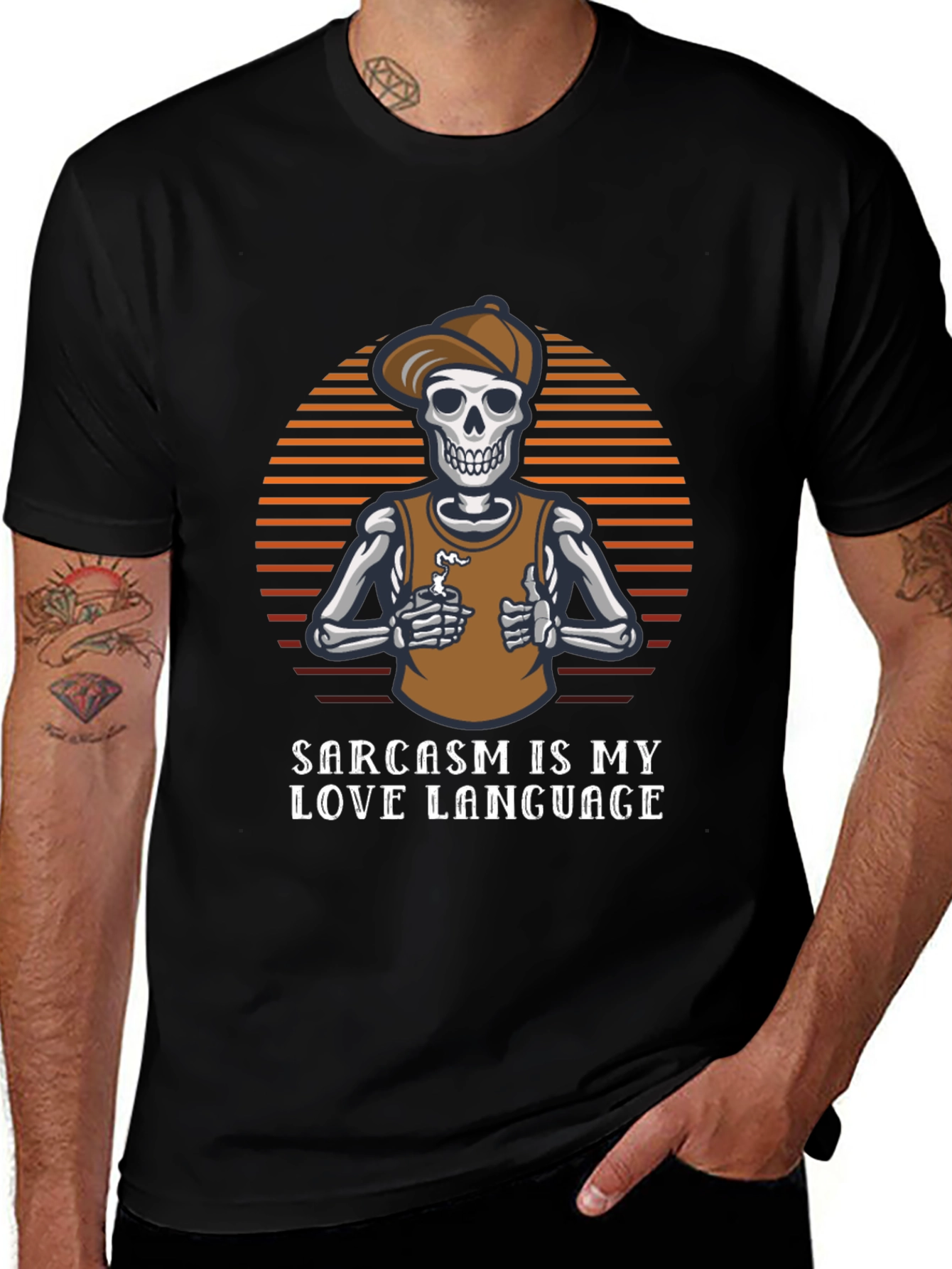 Sarcasm Skeleton T-Shirt