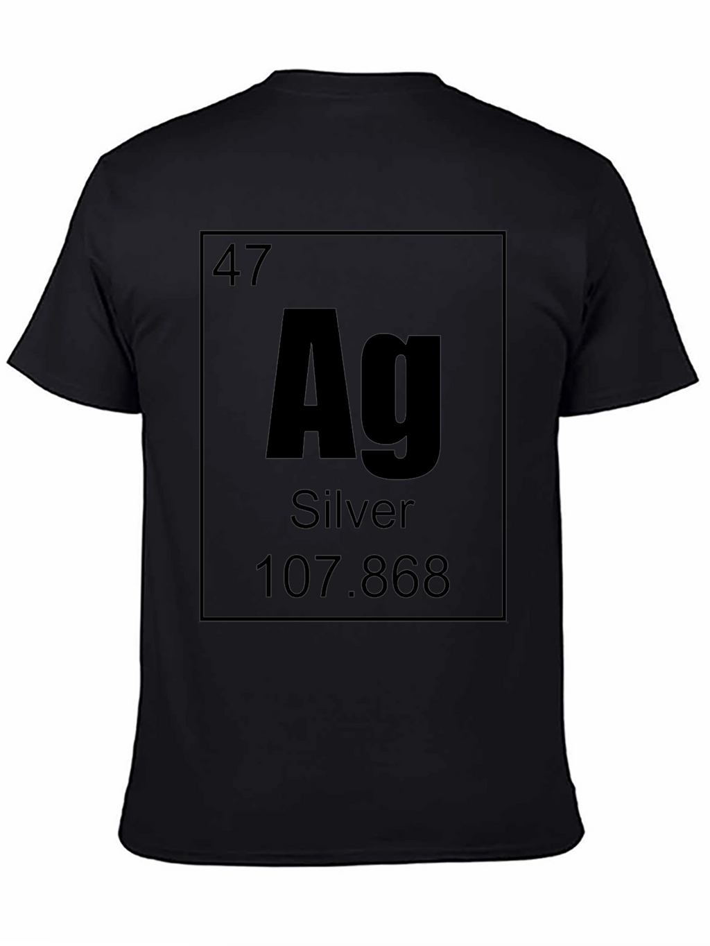 Periodic Table Silver Element T-Shirt - Chemistry Science Tee