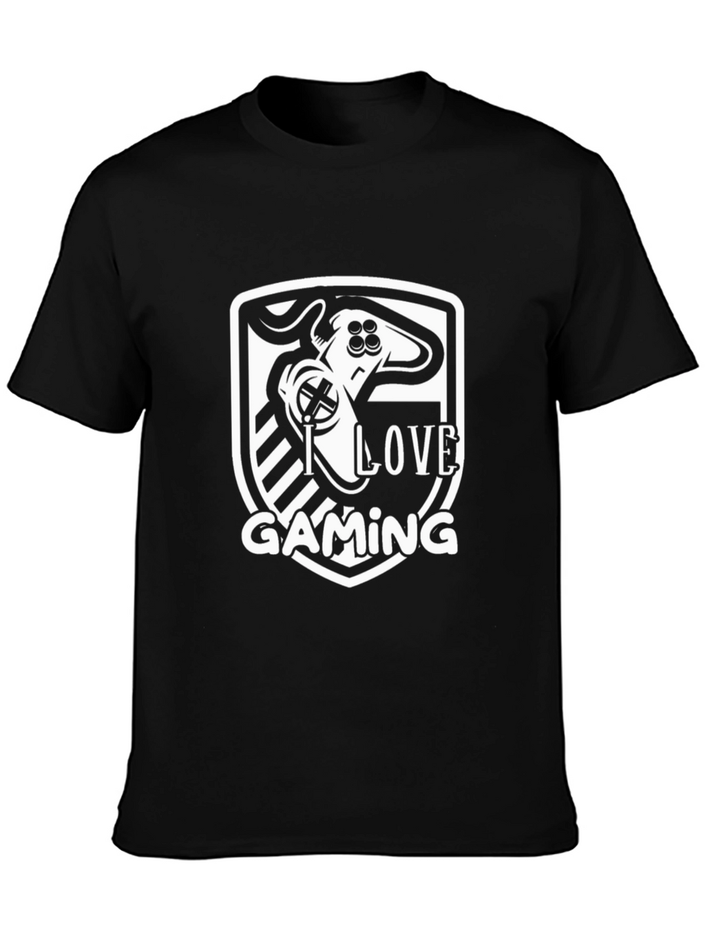 I Love Gaming T-Shirt - Gamer Controller Design