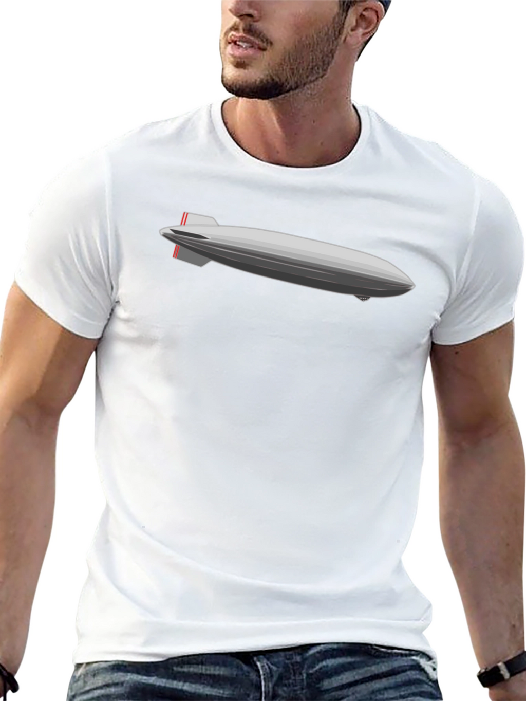 Zeppelin Graphic T-Shirt - Classic Style