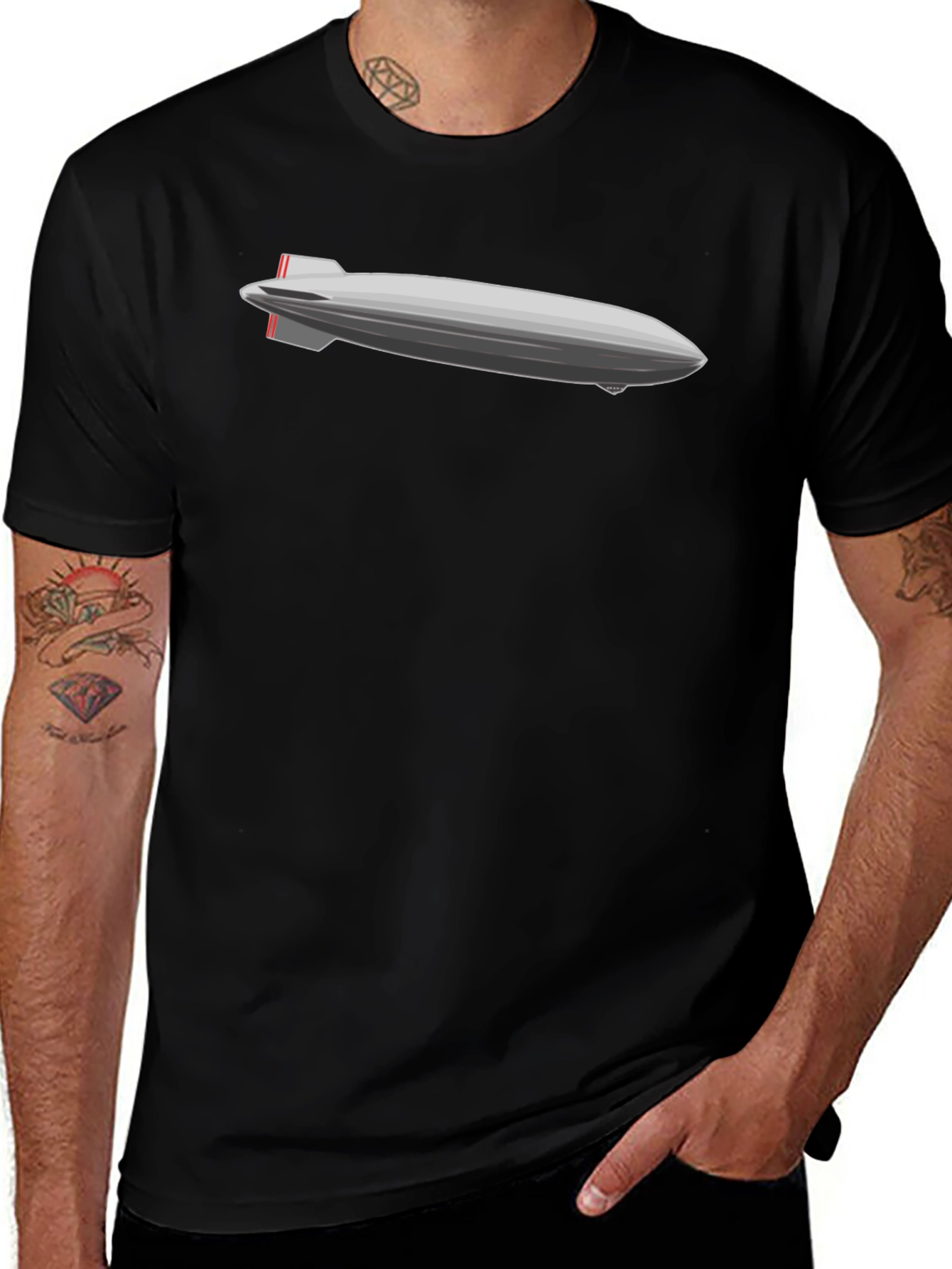 Zeppelin Graphic T-Shirt - Classic Style