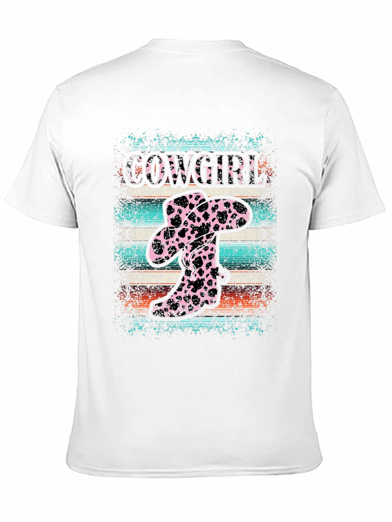 Cowgirl Boots and Hat Graphic T-Shirt
