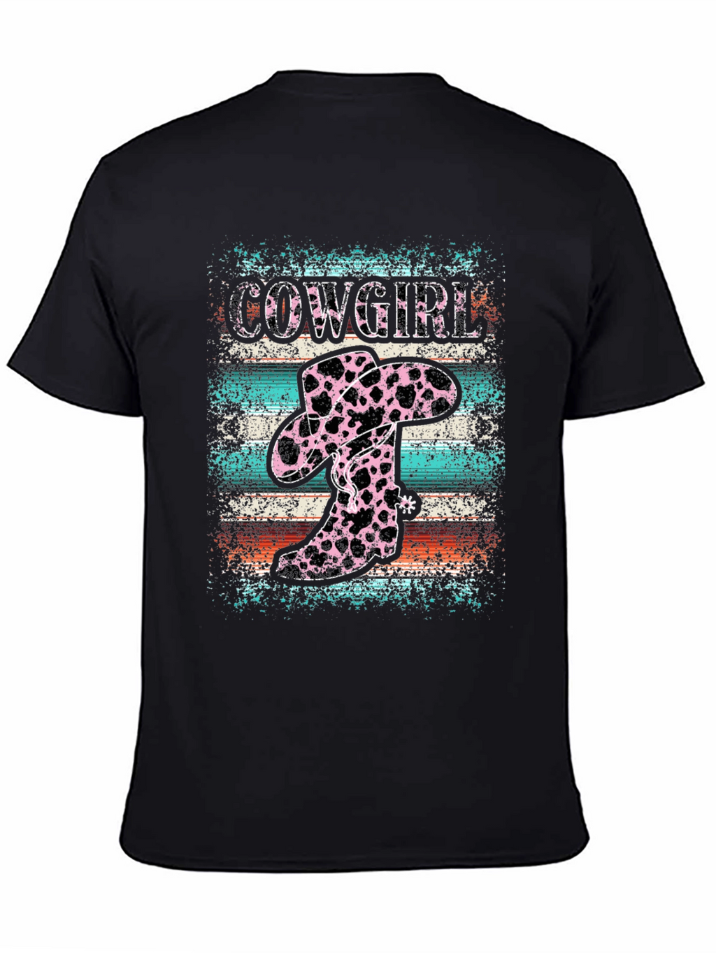 Cowgirl Boots and Hat Graphic T-Shirt