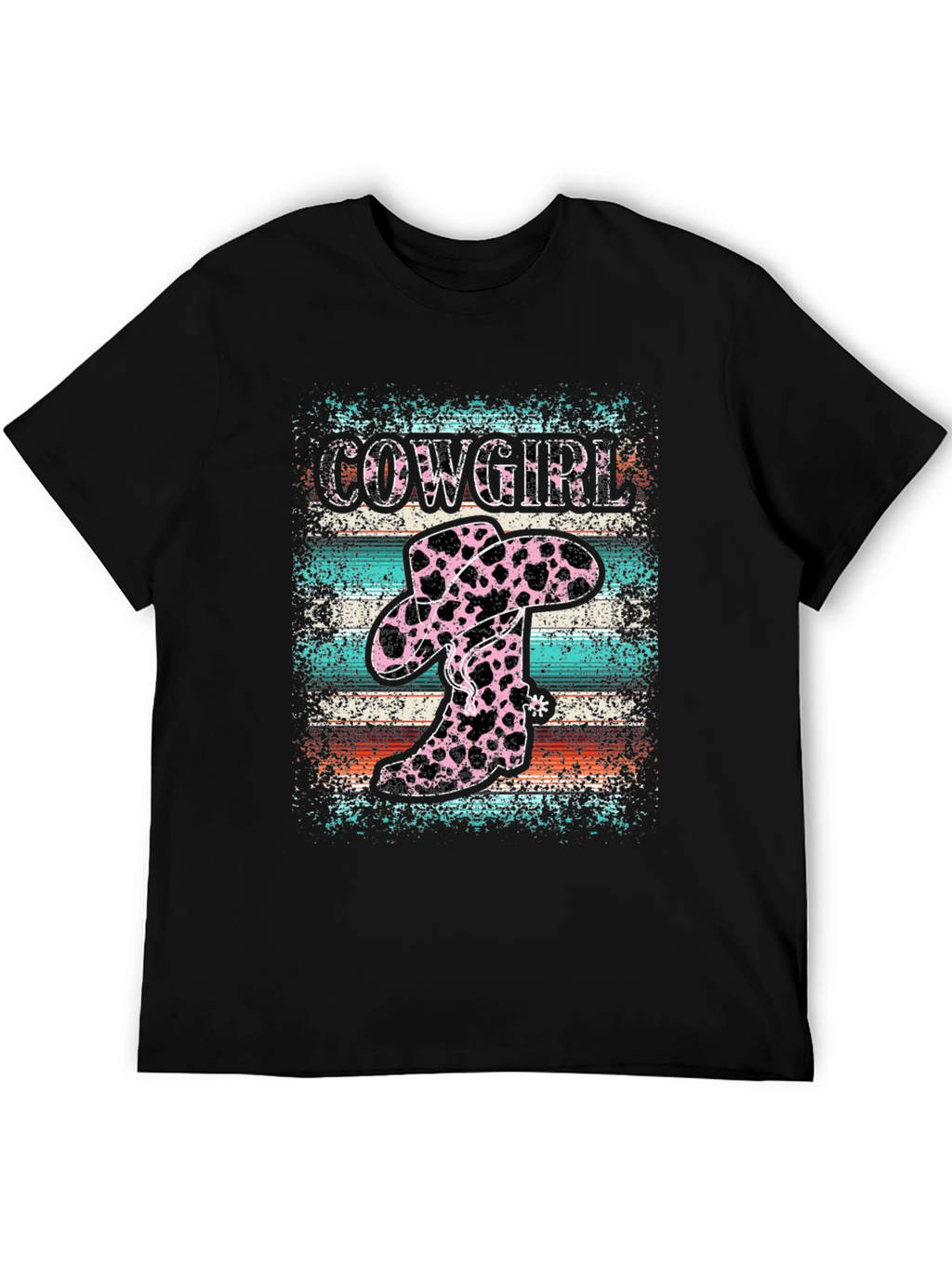 Cowgirl Boots and Hat Graphic T-Shirt