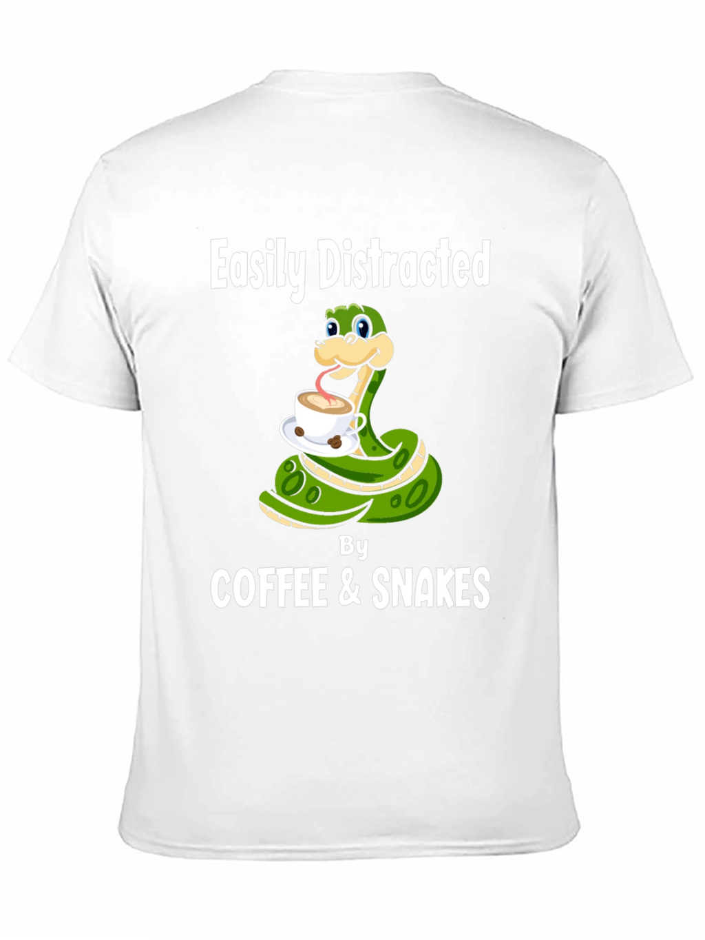 Easily Distracted By Coffee & Snakes T-Shirt