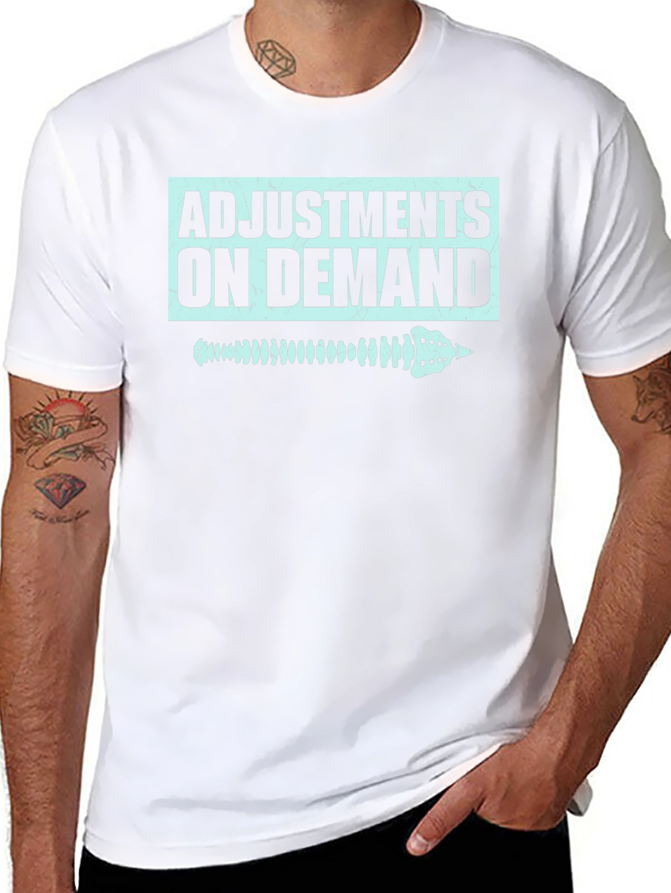 Chiropractor Adjustment On Demand T-Shirt