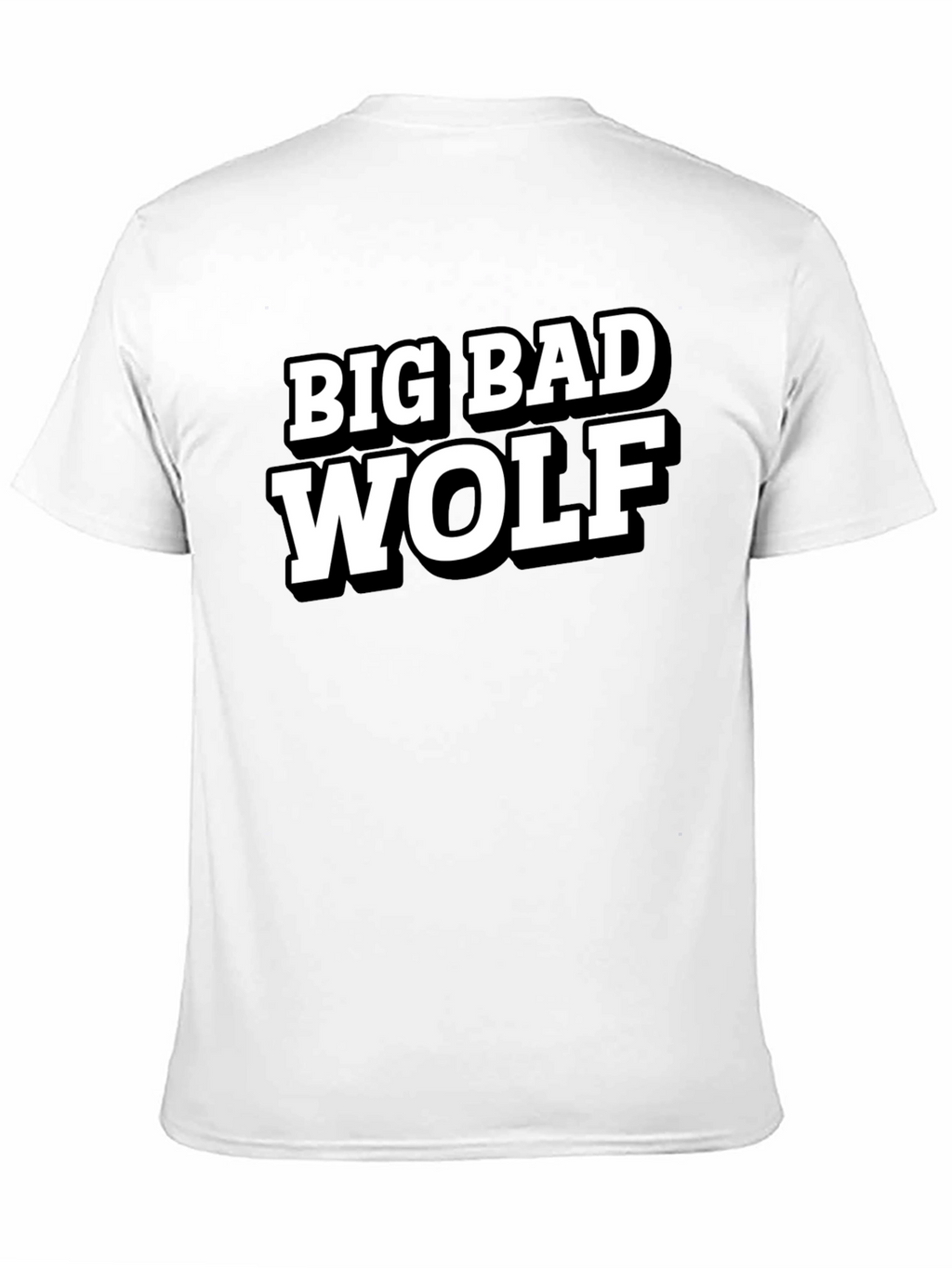Big Bad Wolf Black Graphic T-Shirt